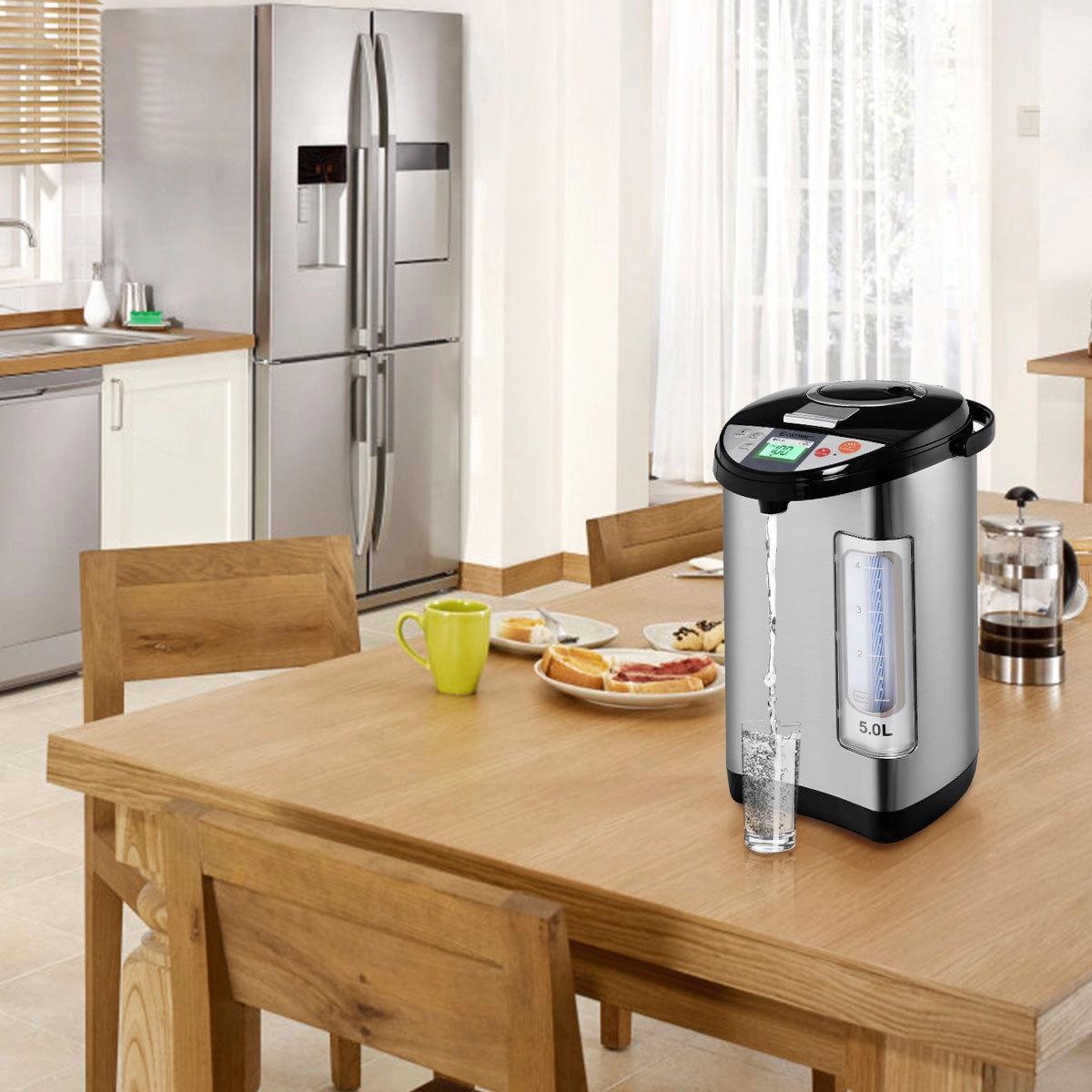 LJG 5-liter Electric LCD Water Boiler and Warmer
