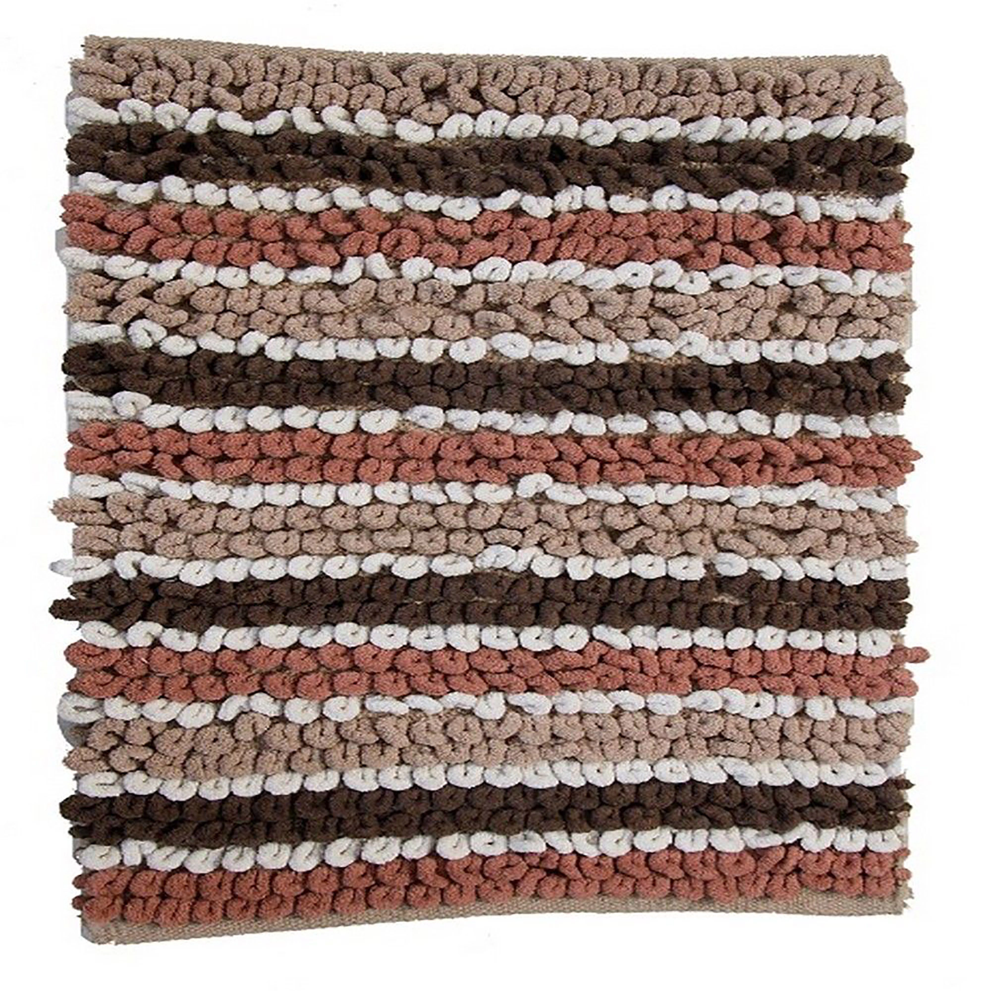 Dense Lush Pile Of This Luxurious Yarn Dyed Colo Bath Rug With Non Skid Back Is Super Soft