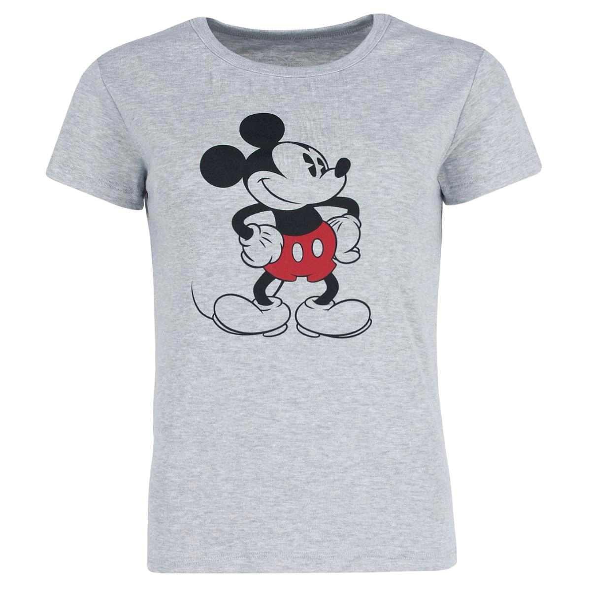 Jerry Leigh Women's Plus Size Disney Mickey Crewneck Short Sleeve Tee