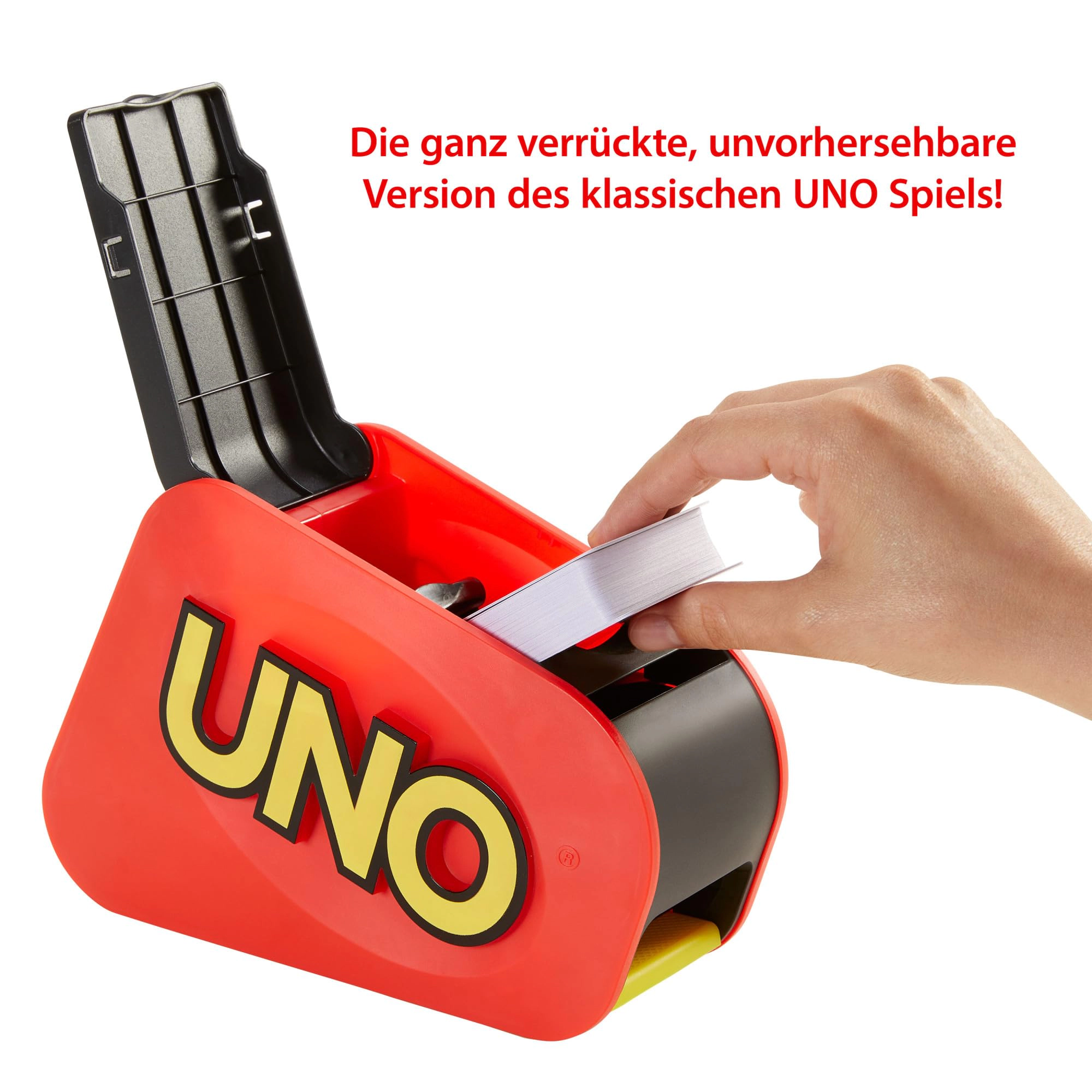 Mattel UNO Attack Card Game with Mechanical Card Launcher