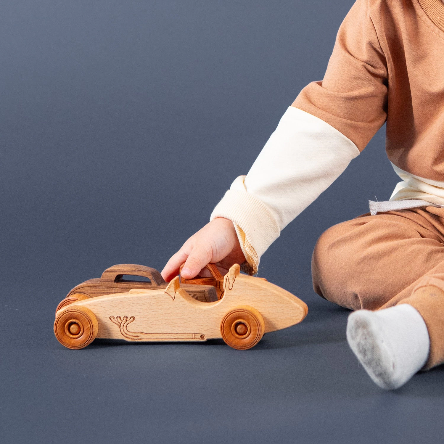 Indy Special 5.6" Small Beech Wood Car - Made in USA