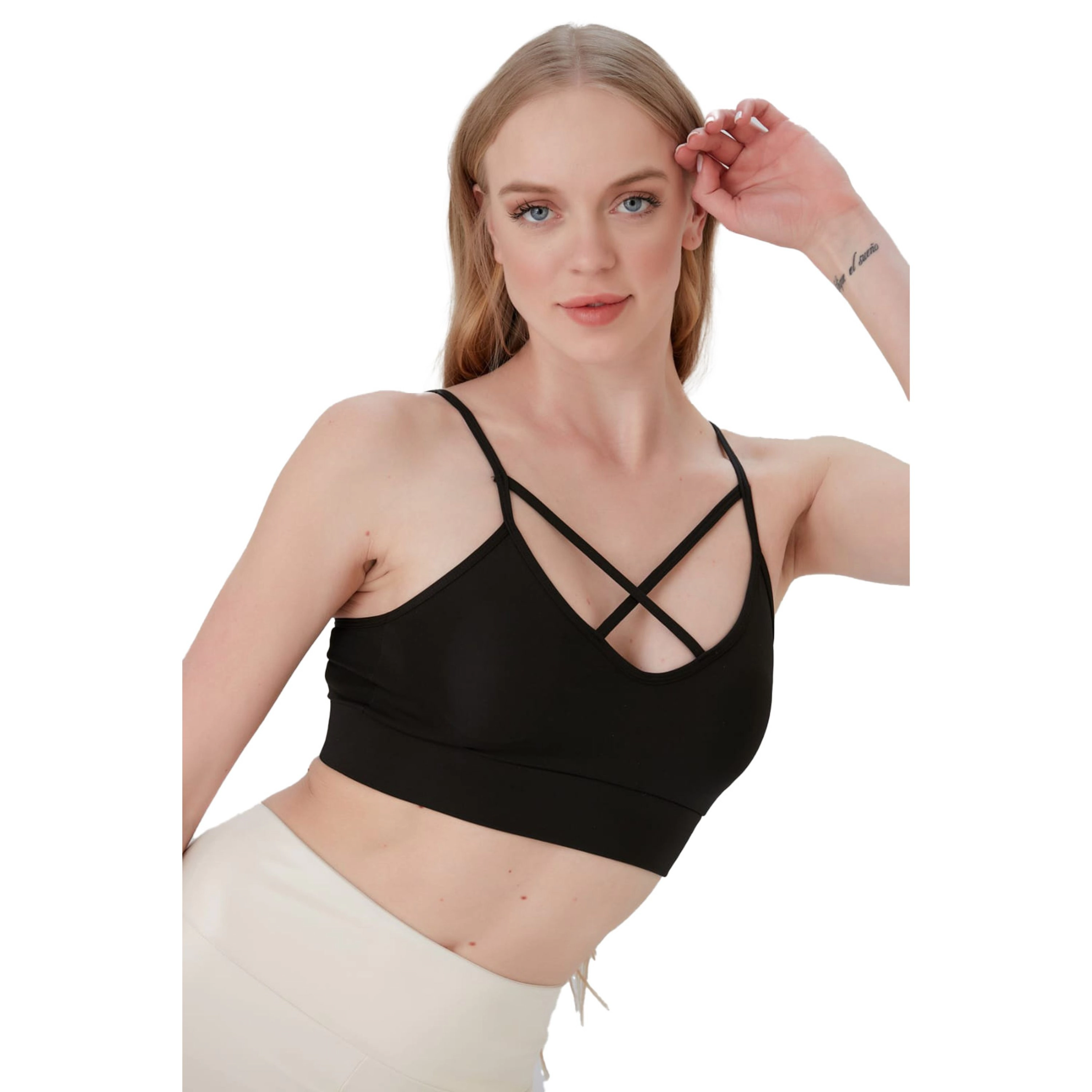 Wear Sierra Juniors' and Women's Lightly Padded Workout Sports Bra