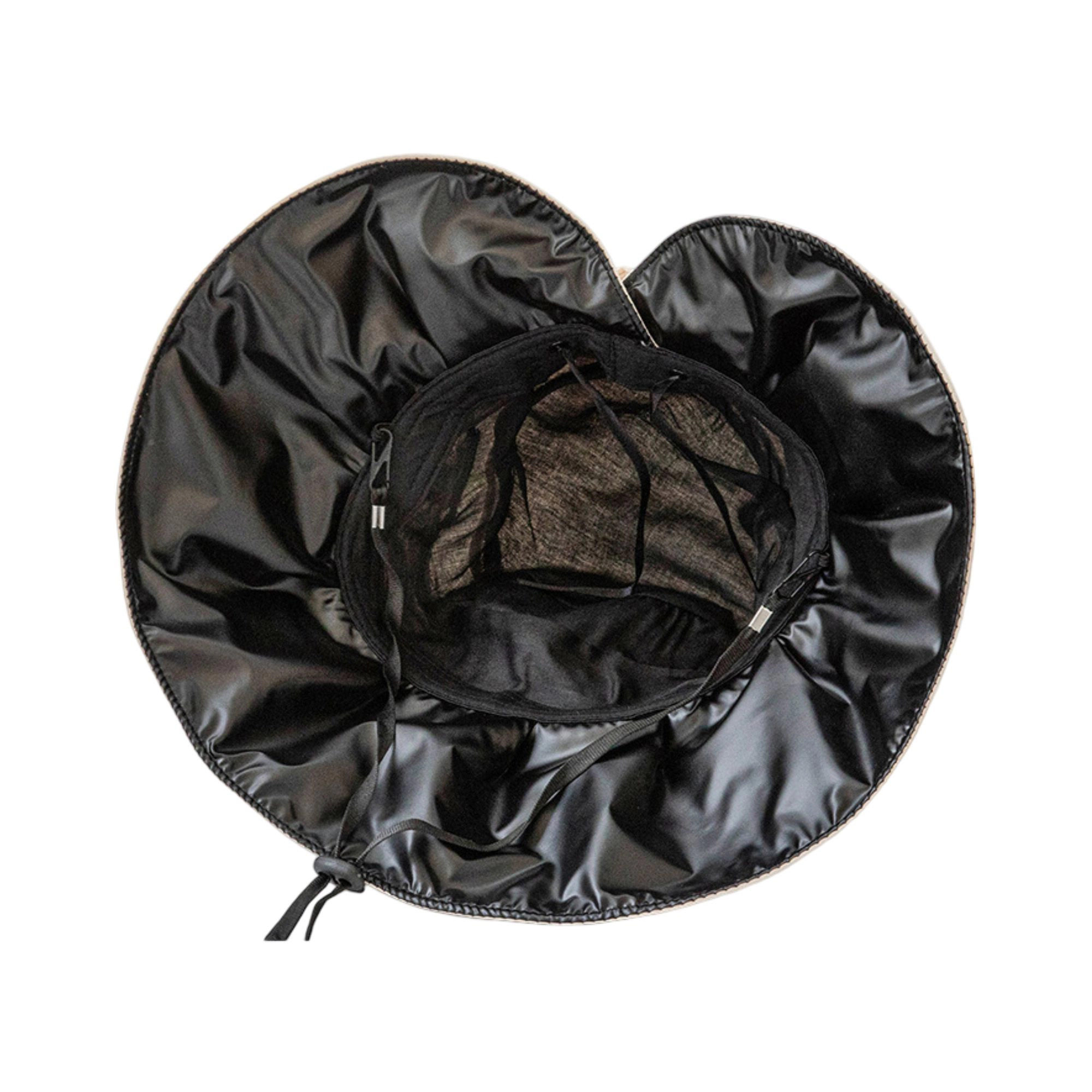 Anna-Kaci Womens Wide Brim Sun Hat with Bow Lightweight Breathable UV Protection Foldable Travel Beach