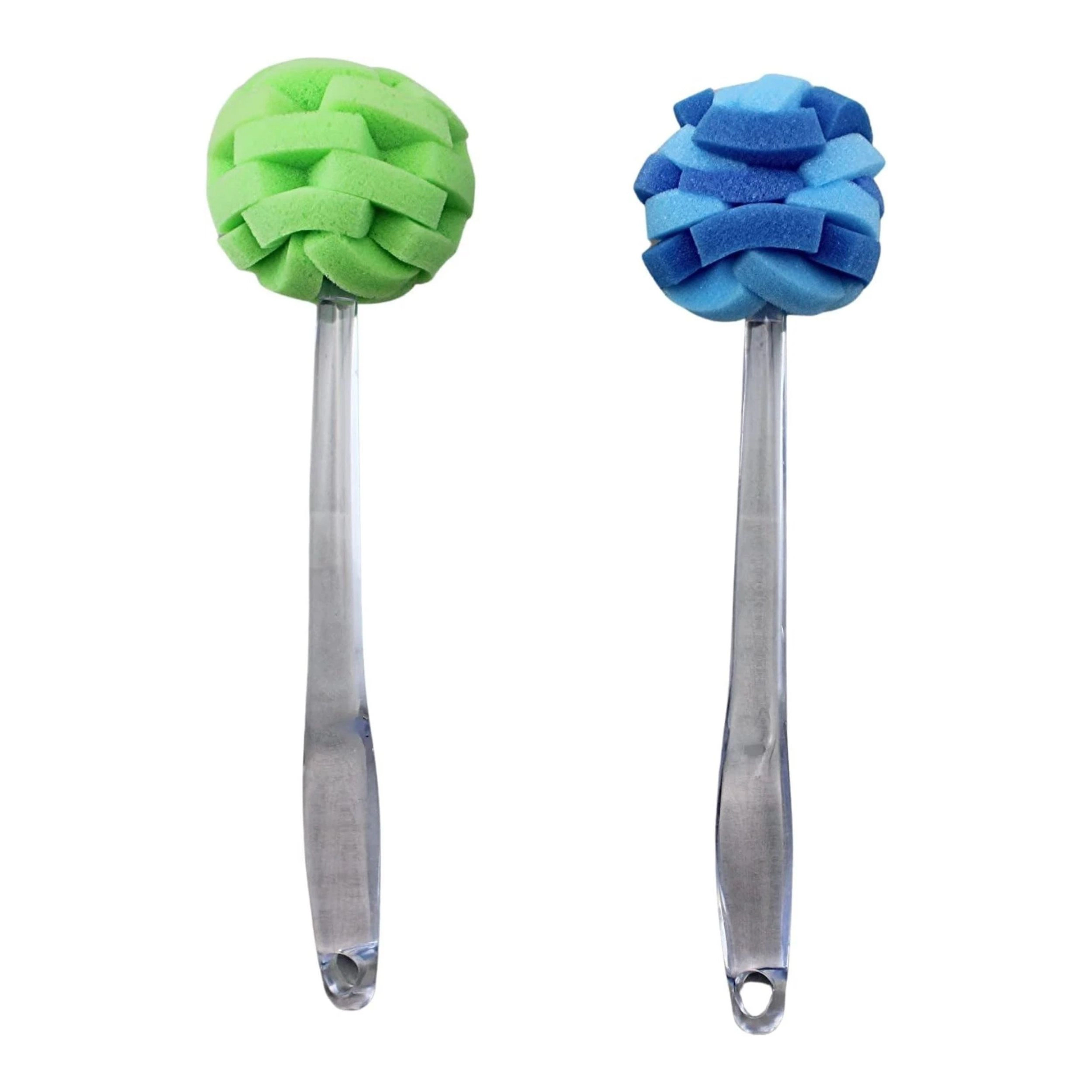 Home Collection Pack of 2 Soft Touch Glassware Sponge Dish Brushes 11.5"