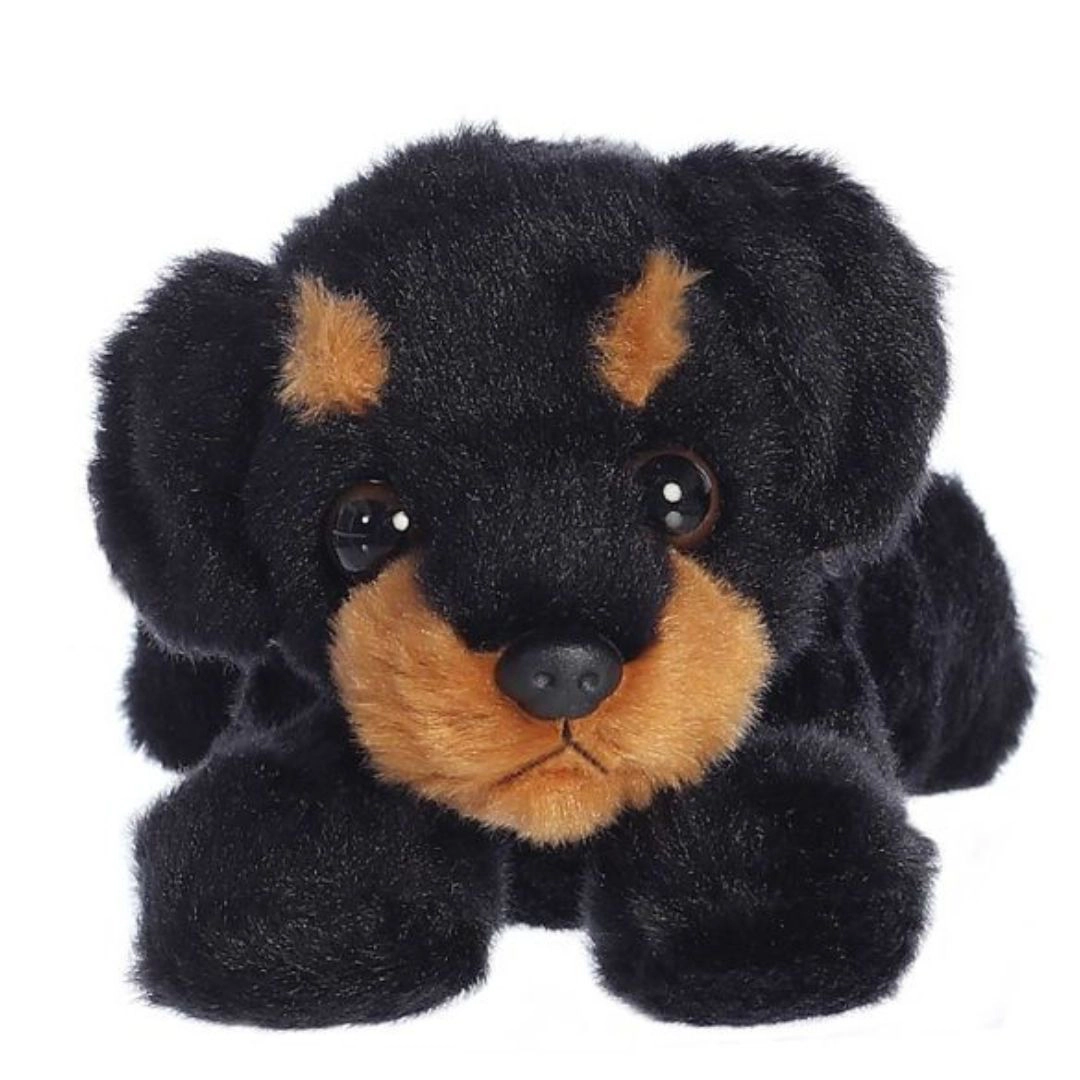 Aurora Mini Flopsie Raina Rottweiler 8-Inch Stuffed Animal Plush