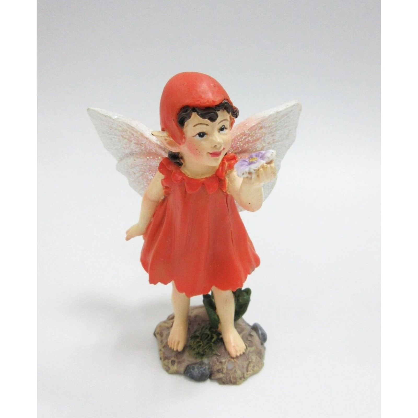 Pacific Giftware Mini Fairy Garden Fairies Set of 3 Decorative Mini Garden of Enchantment Figurine 3 Inch Starter Kit