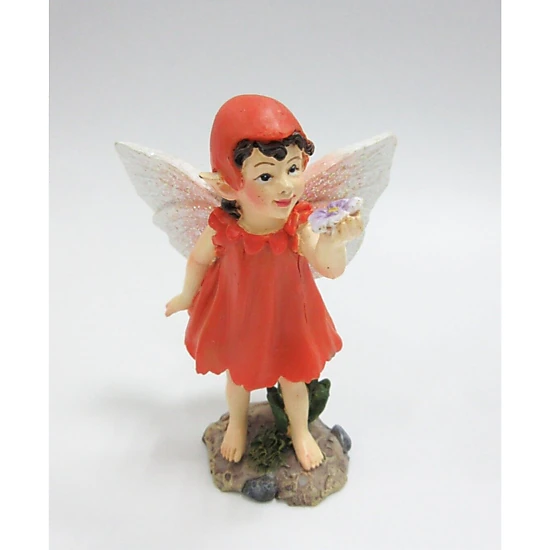 Pacific Giftware Mini Fairy Garden Fairies Set of 3 Decorative Mini Garden of Enchantment Figurine 3 Inch Starter Kit
