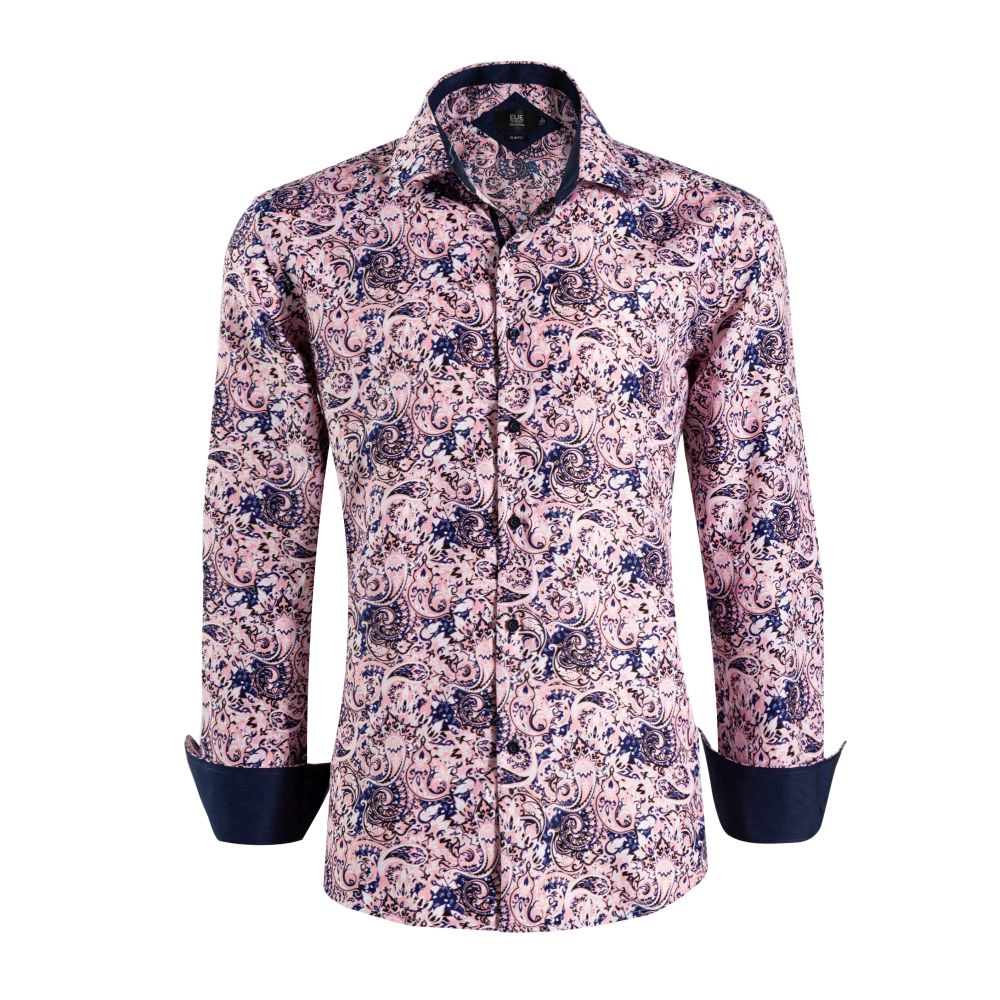 Elie Balleh Boys Slim Fit Boys' Printed Shirt