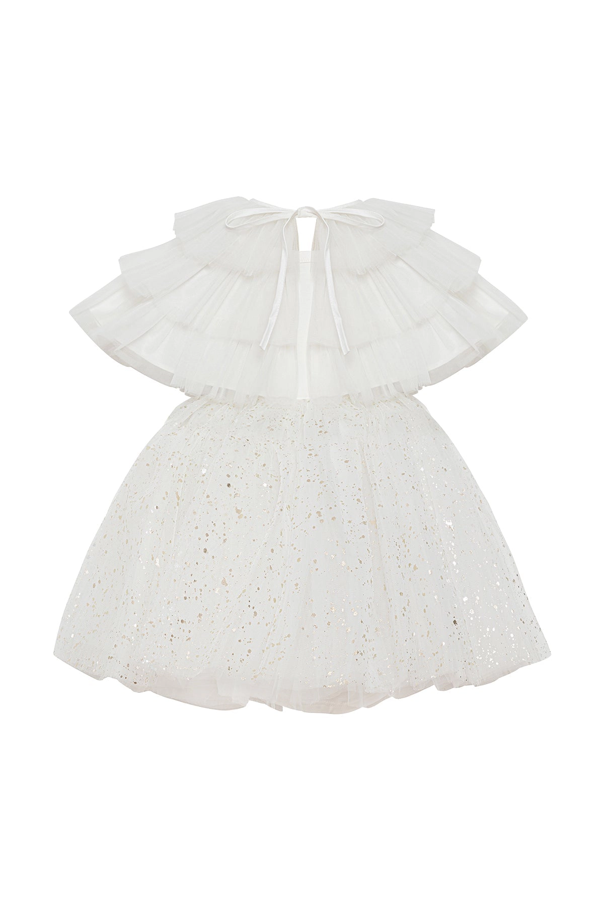 Mini Celebrities Girls Sparkle White Dress Set
