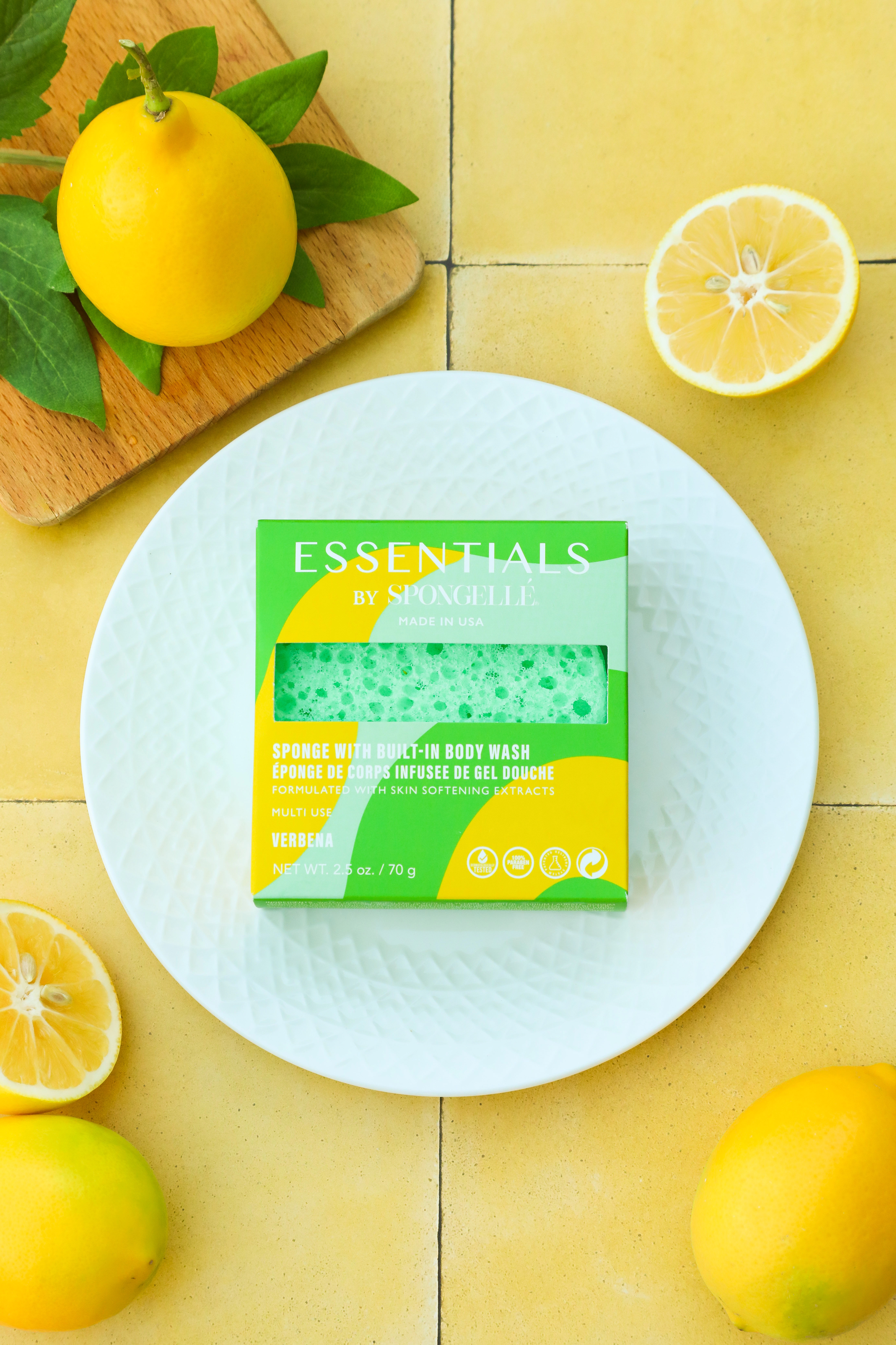 ESSENTIALS BY SPONGELLE - BODY BUFFER - VERBENA