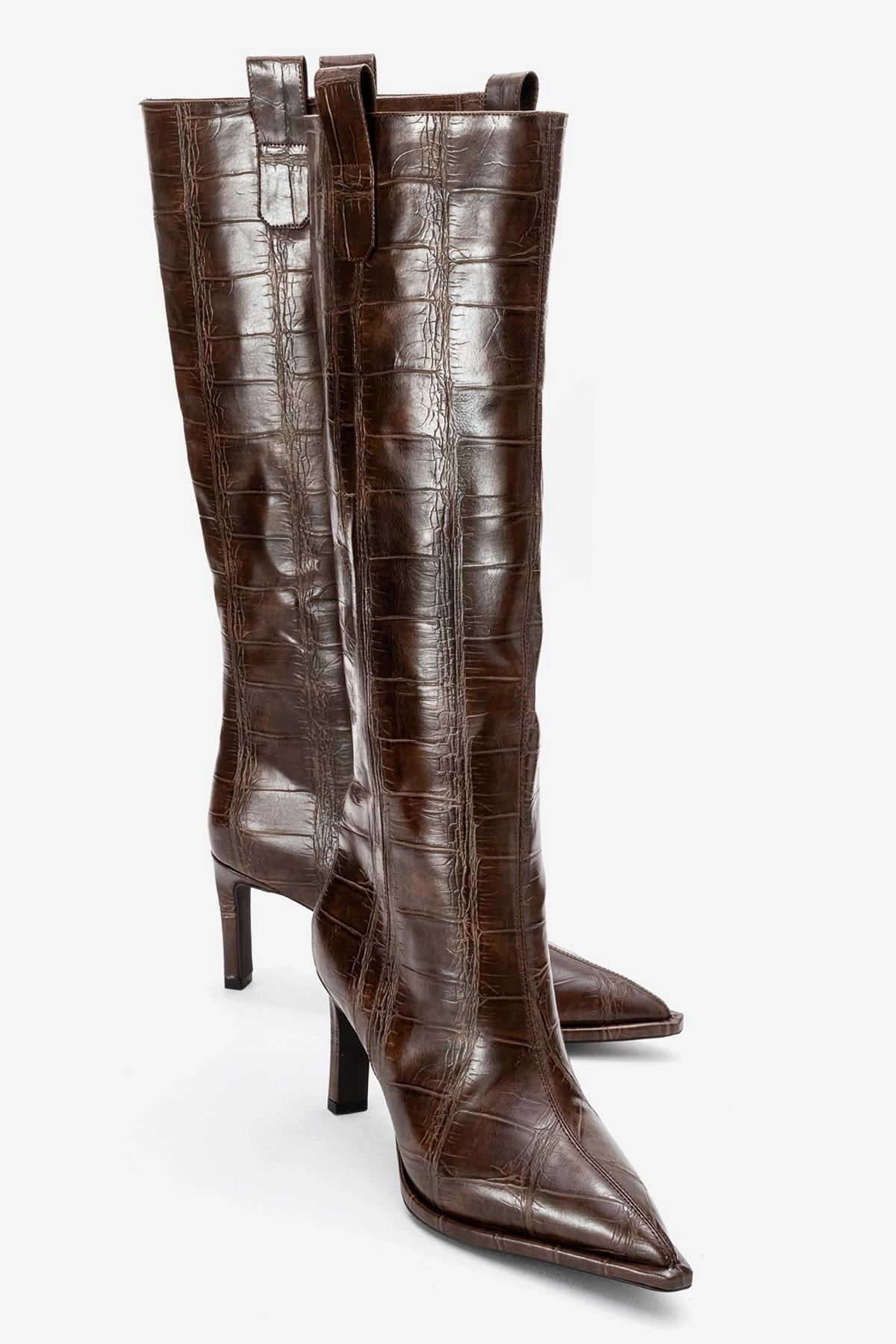 Prologue Shoes Womens Lunelle Stiletto Knee High Boot