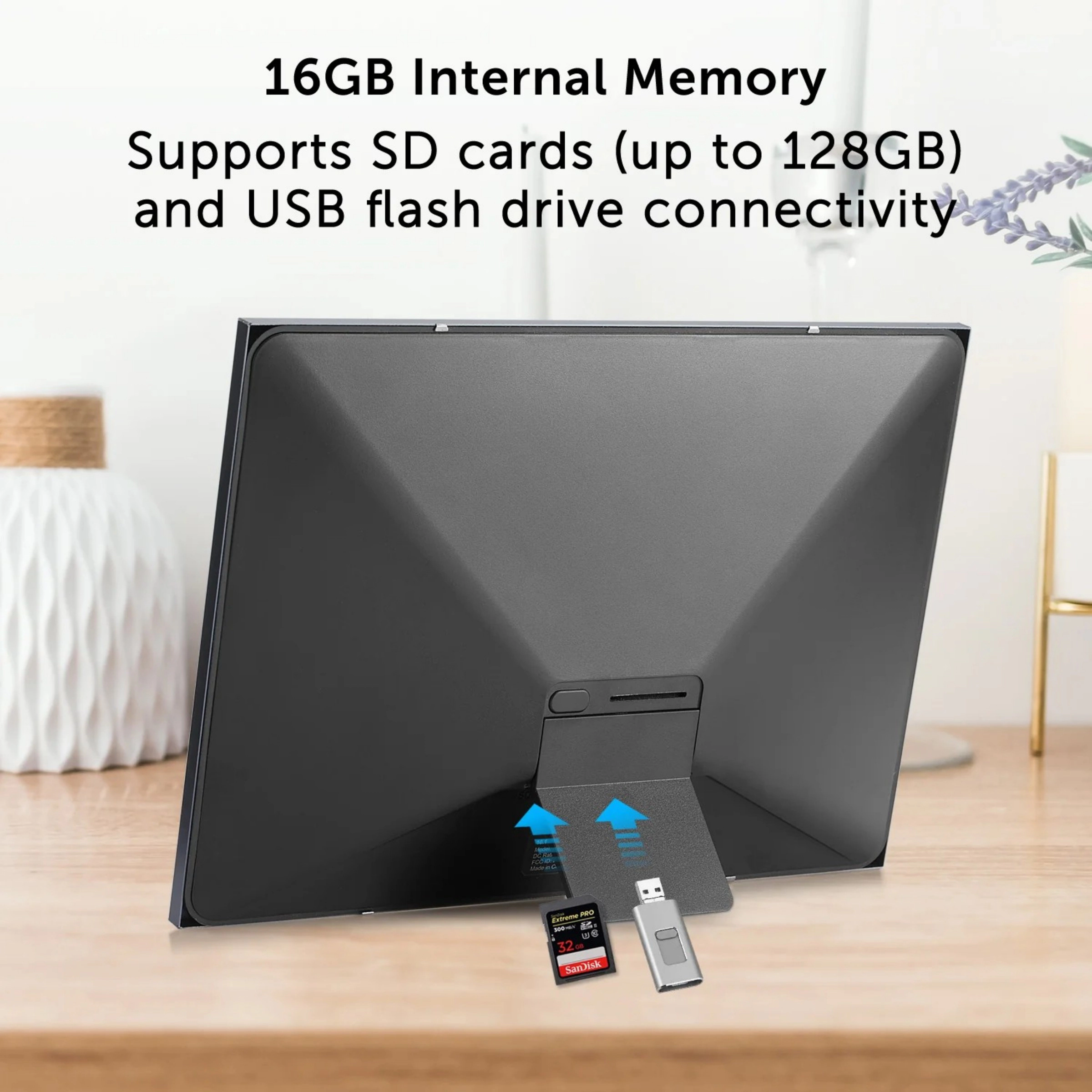 Eco4life 10.1" WiFi Digital Picture Frame Instant Photo Share