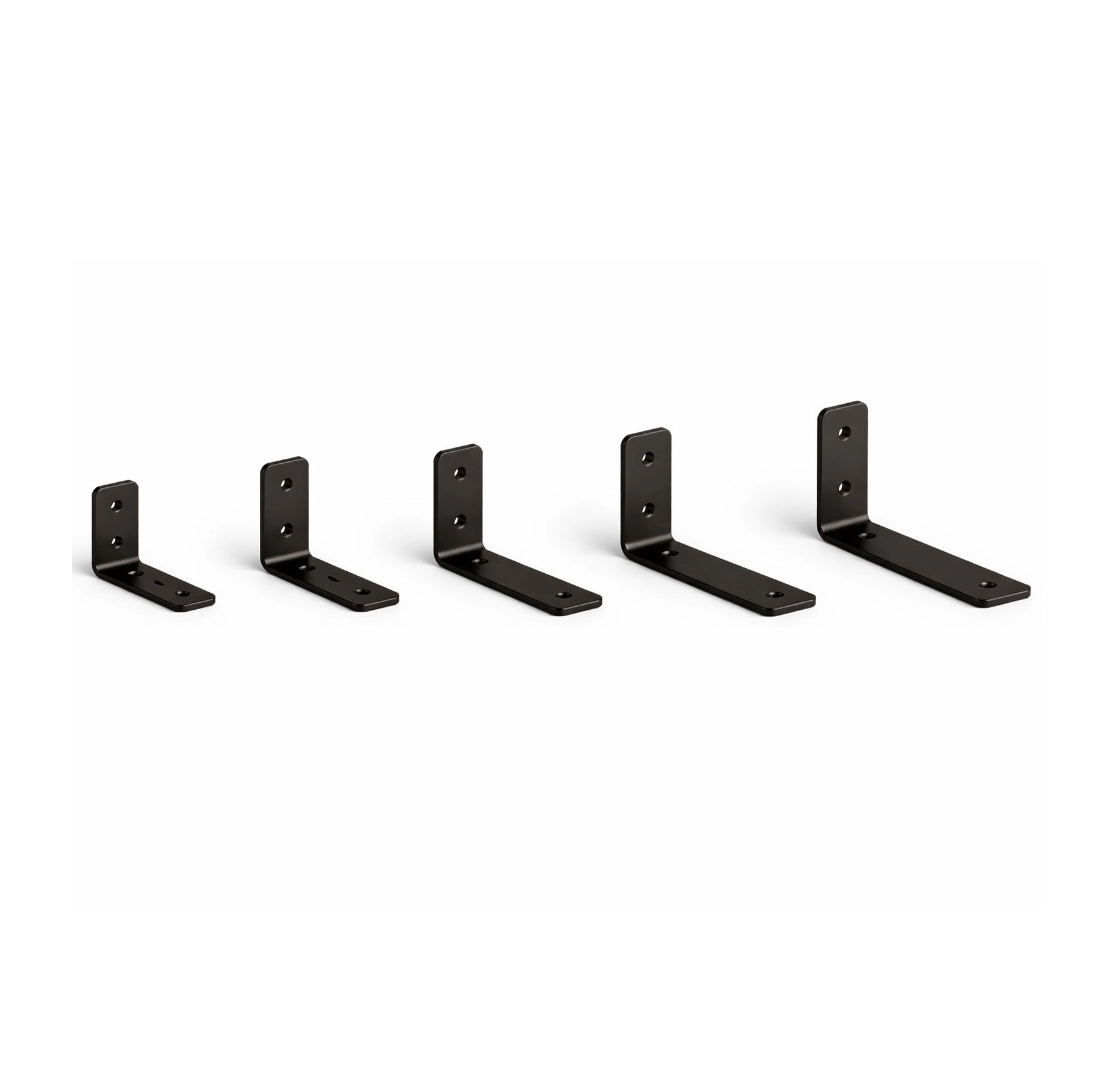 StoreYour Kingsley 12" DIY Home Wall Shelf Brackets, 6-Pack