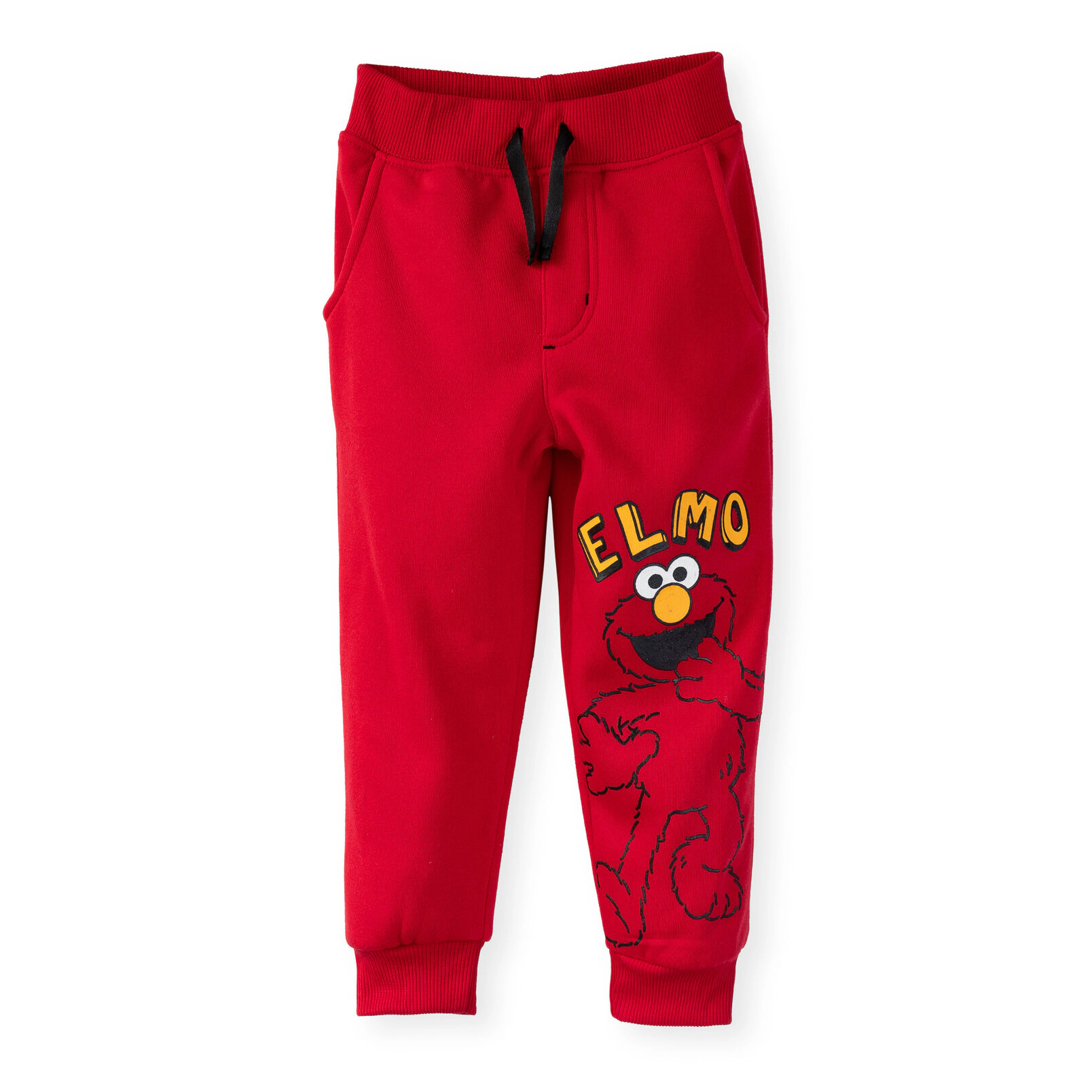 Sesame Street Boys' 3-Pack Fleece Jogger Pants