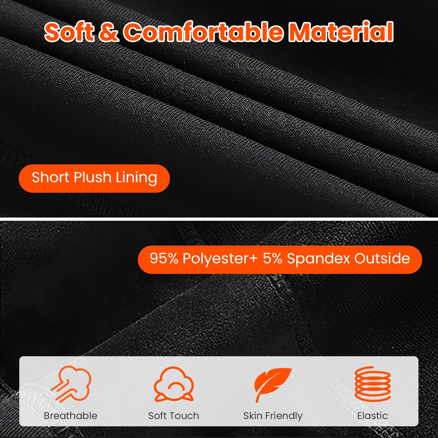GBruno USB Heated Pants With 12 Heating Zones