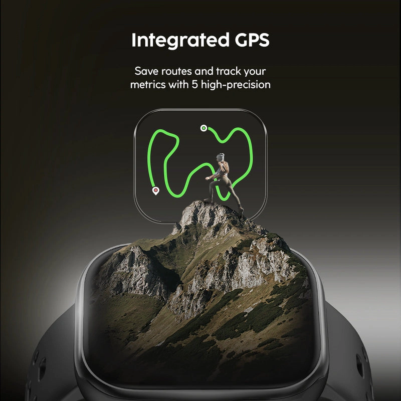 Cubitt VIVA Pro 2 Smartwatch with 1.85 inches AMOLED HD Display Built-in GPS