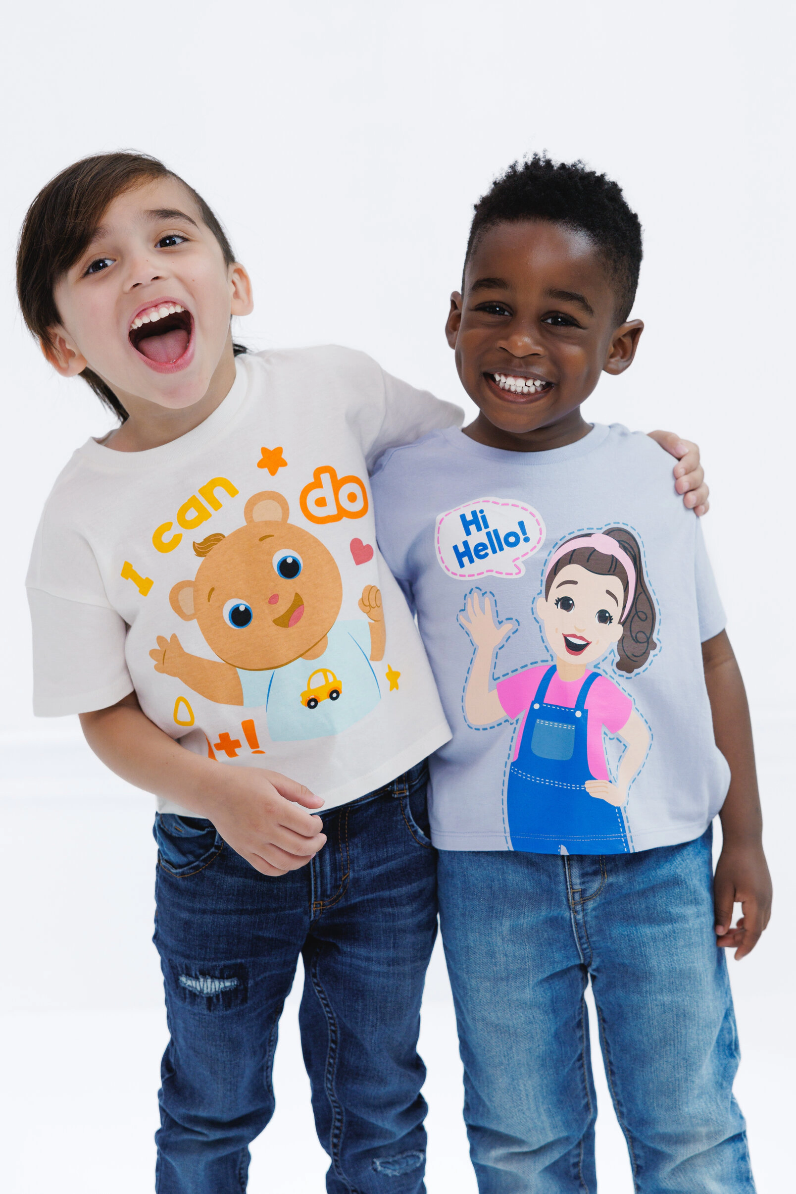Ms. Rachel Girls' 3-Pack Short Sleeve T-Shirts