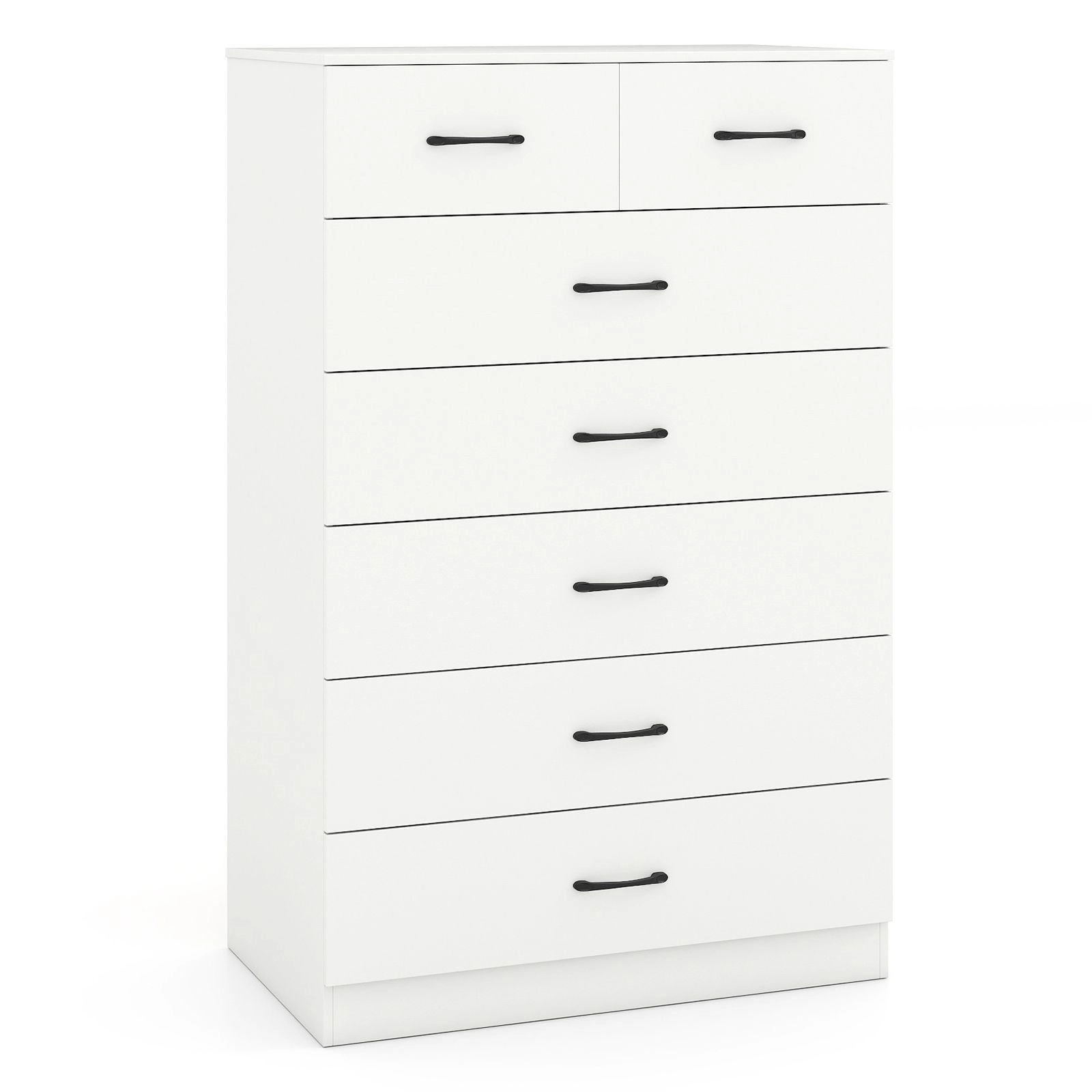 SlickBlue 7-Drawer Vertical Wood Storage Chest Dresser
