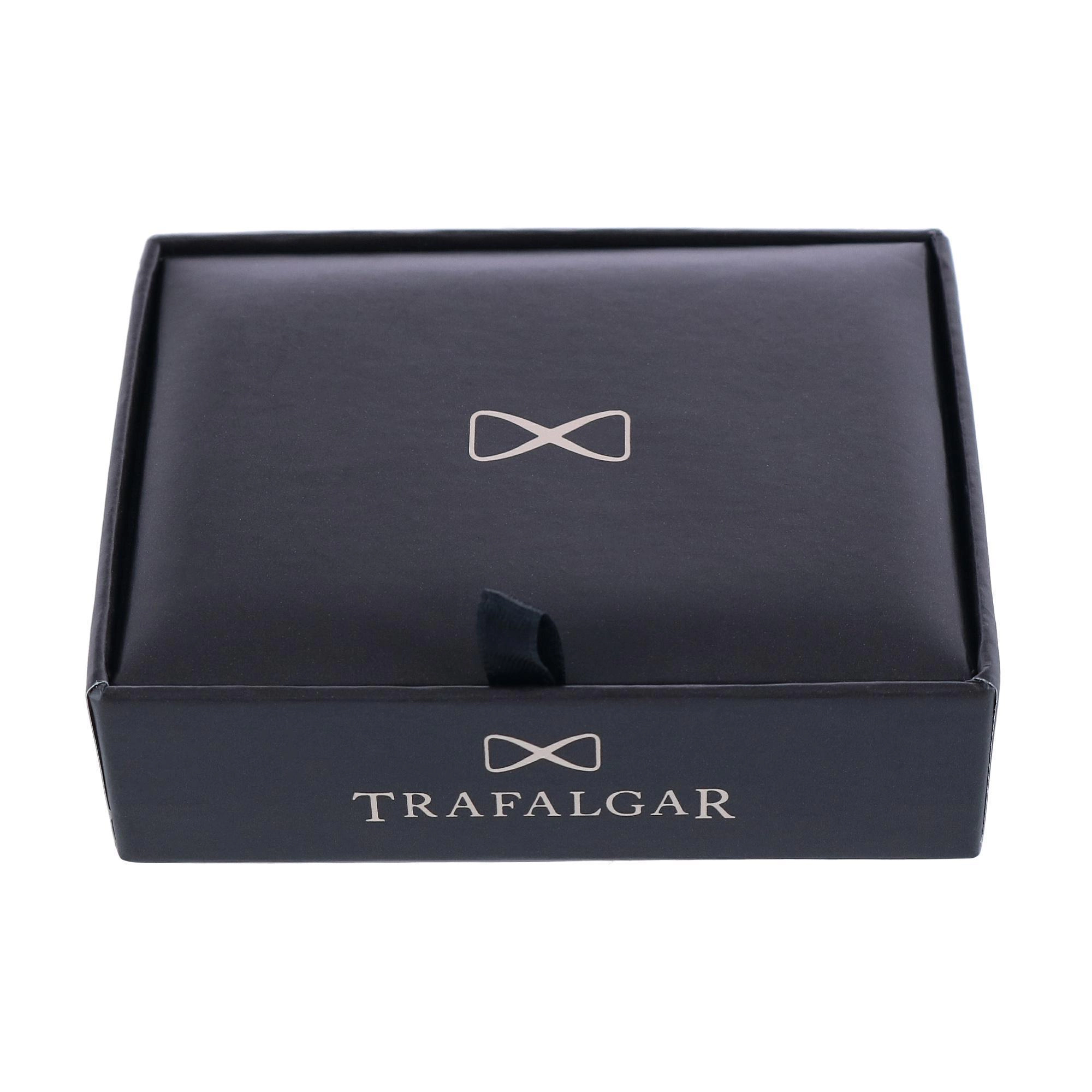 Trafalgar Plaza Square Rhodium Over Brass Set (Cufflinks & Tuxedo Studs)