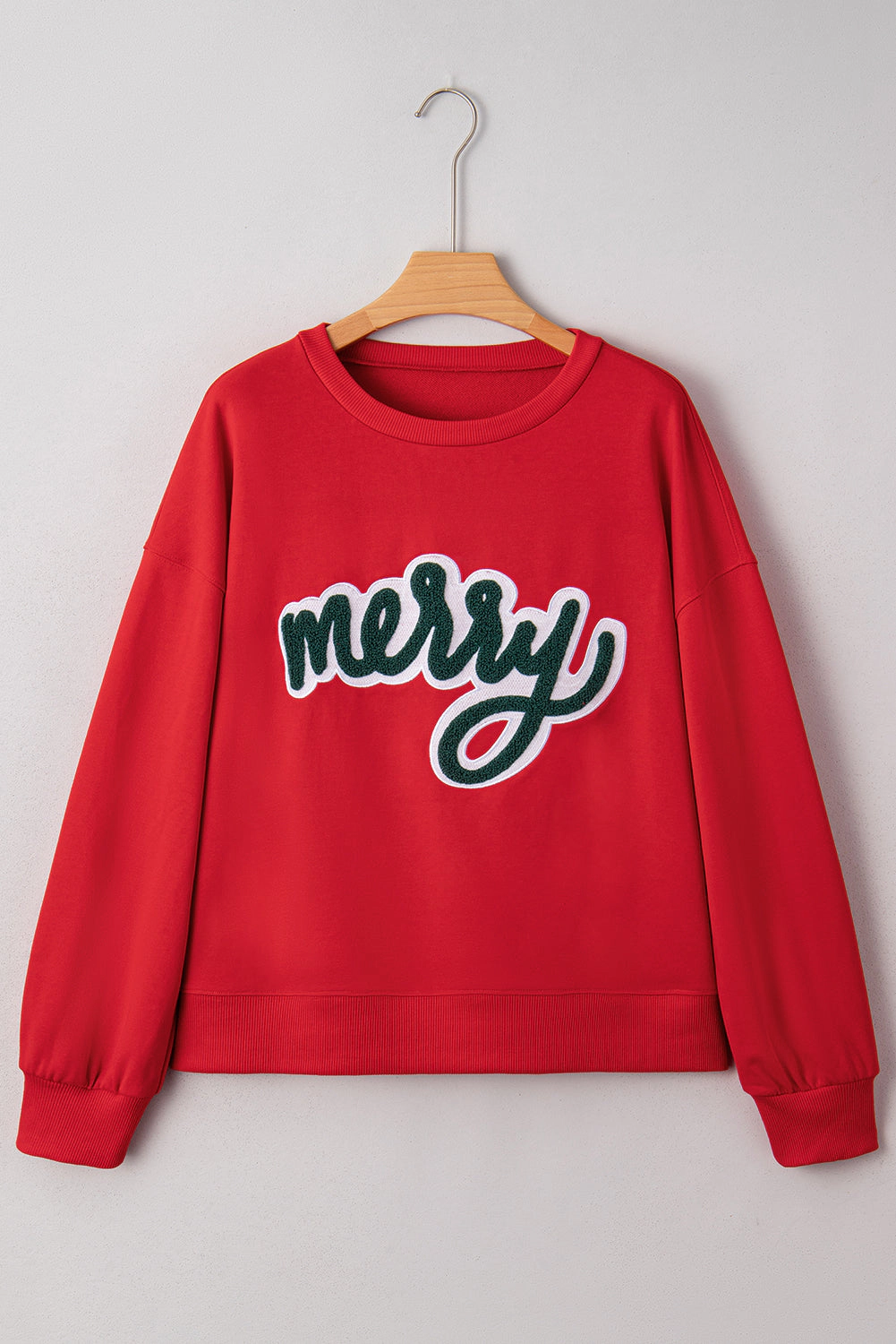 Threaded Pear Women's Grelyra Holiday Christmas Graphic Sweatshirt