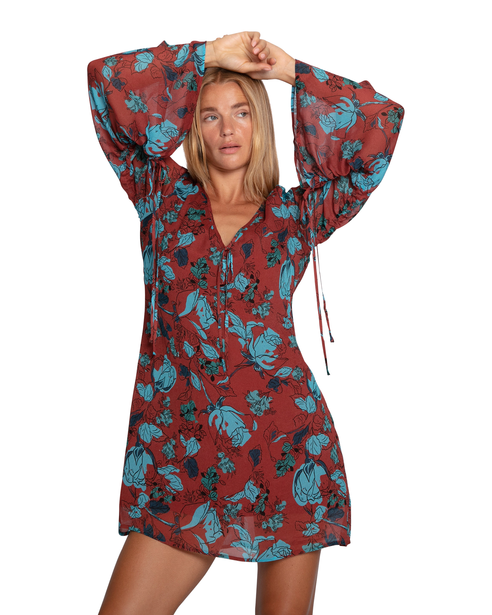 Belle & Bloom Womens Star Eyes Mini Dress