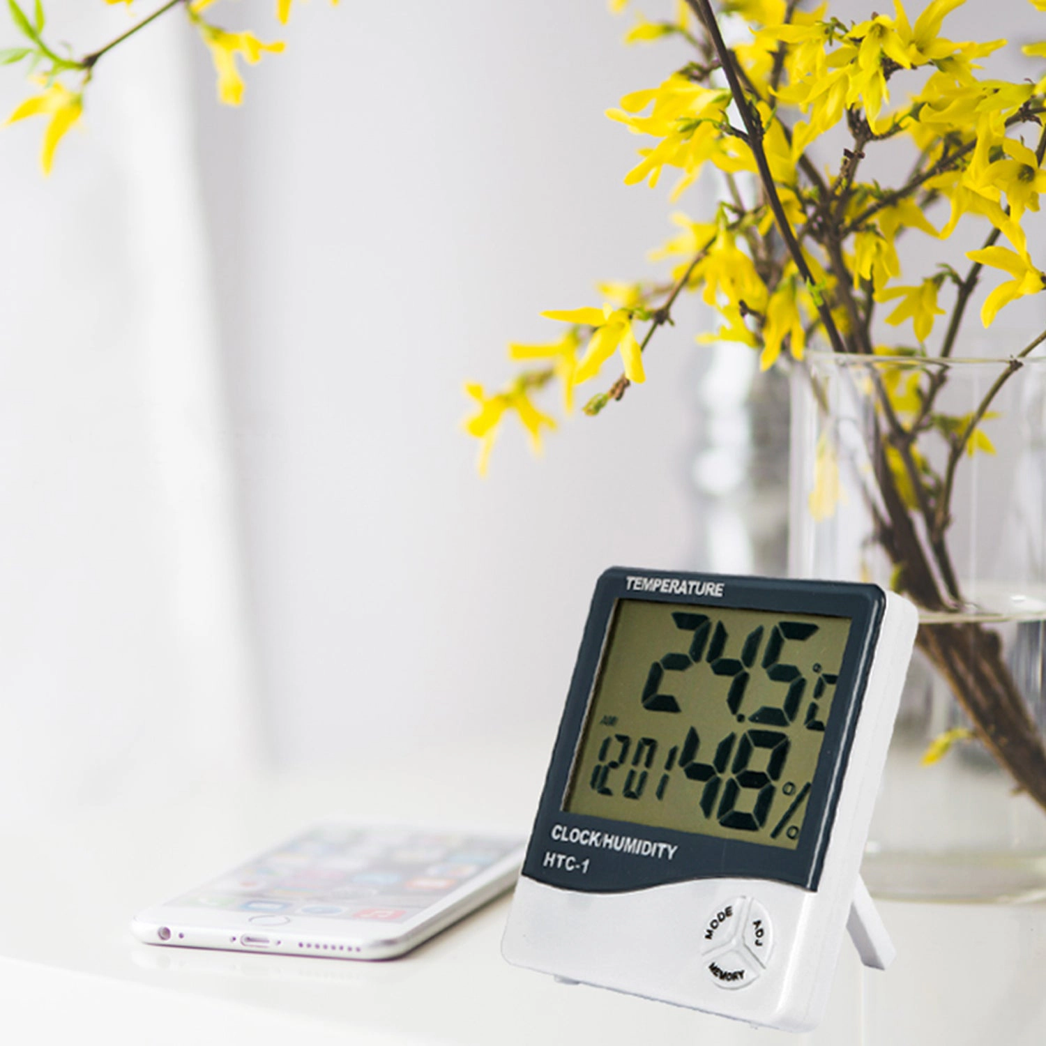 GBruno 2-in-1 Digital Thermometer And Hygrometer