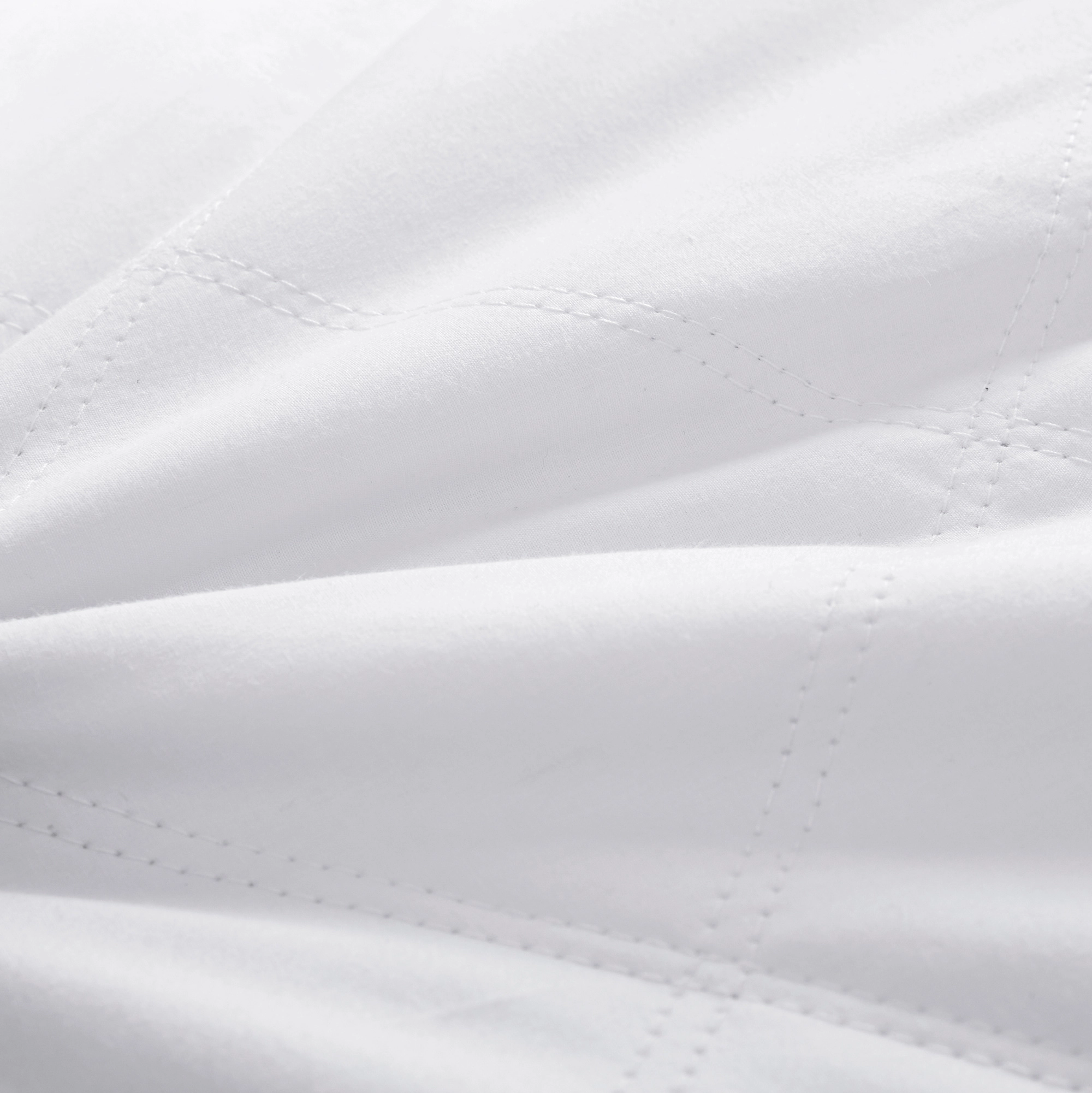 Unikome 2-Pack 100% Cotton Gusseted Goose Feather & Down Pillow Supportive