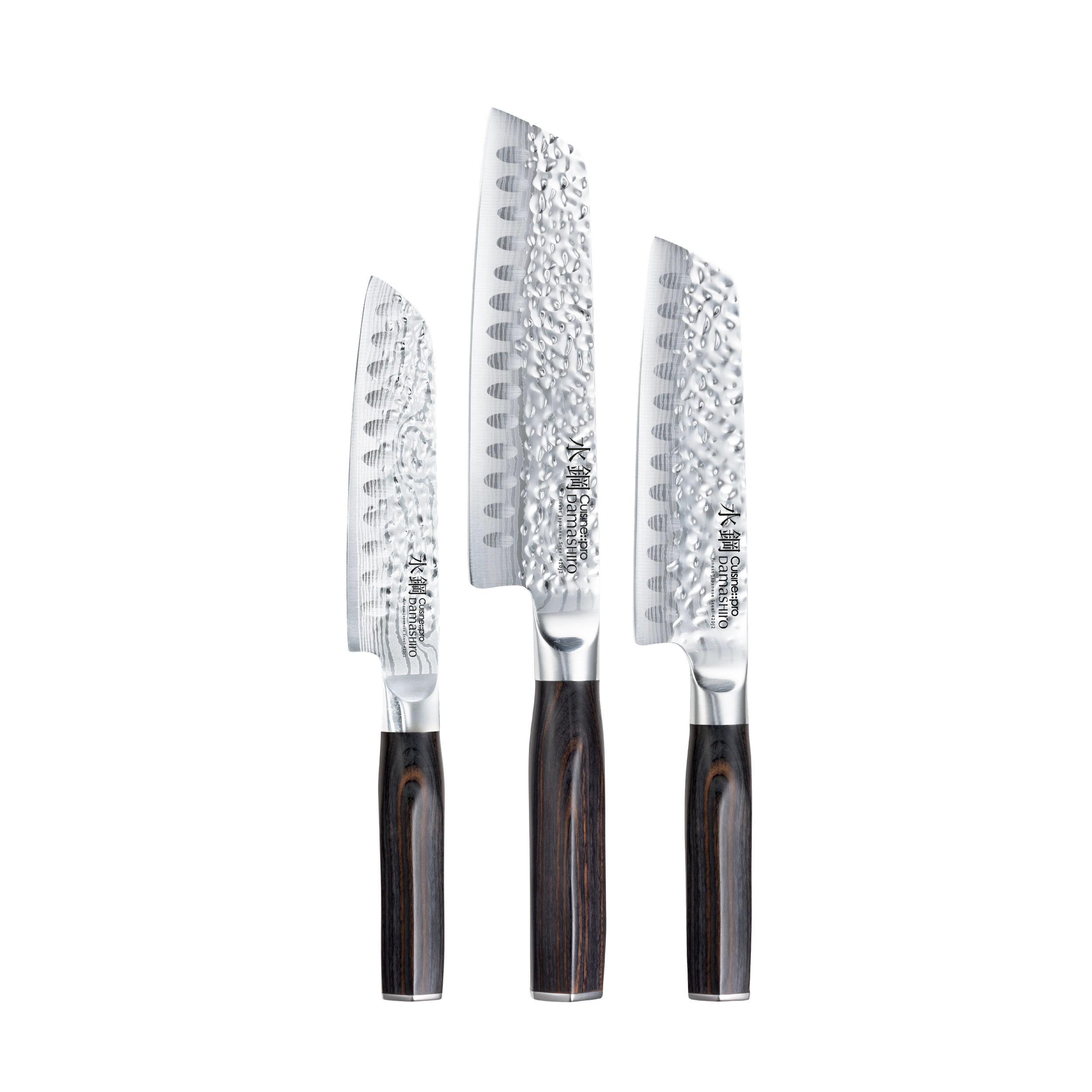 Cuisine::pro® Damashiro EMPEROR® Santoku Set 3 Piece