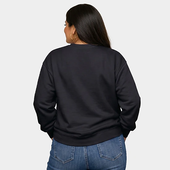 Simply Sage Market - Women's Plus Sized Graphic Sweatshirt - Football Typewriter