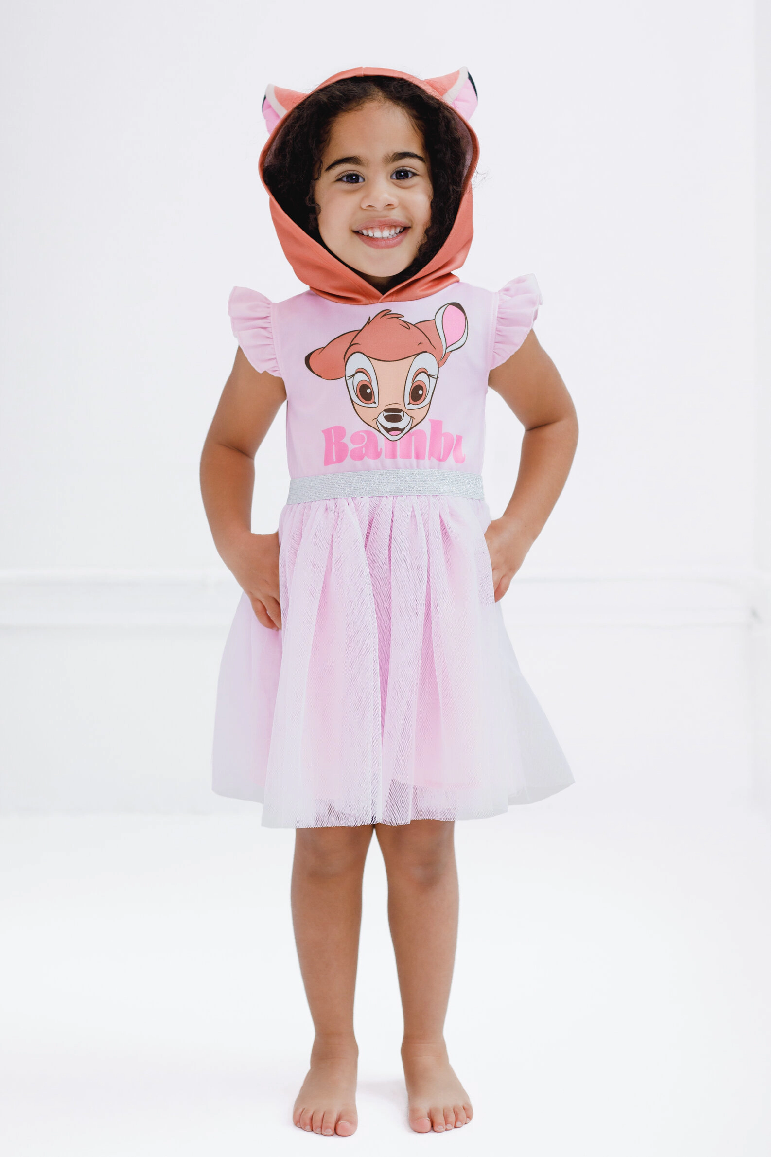 Disney Classics Girls' Cosplay Hooded Dress