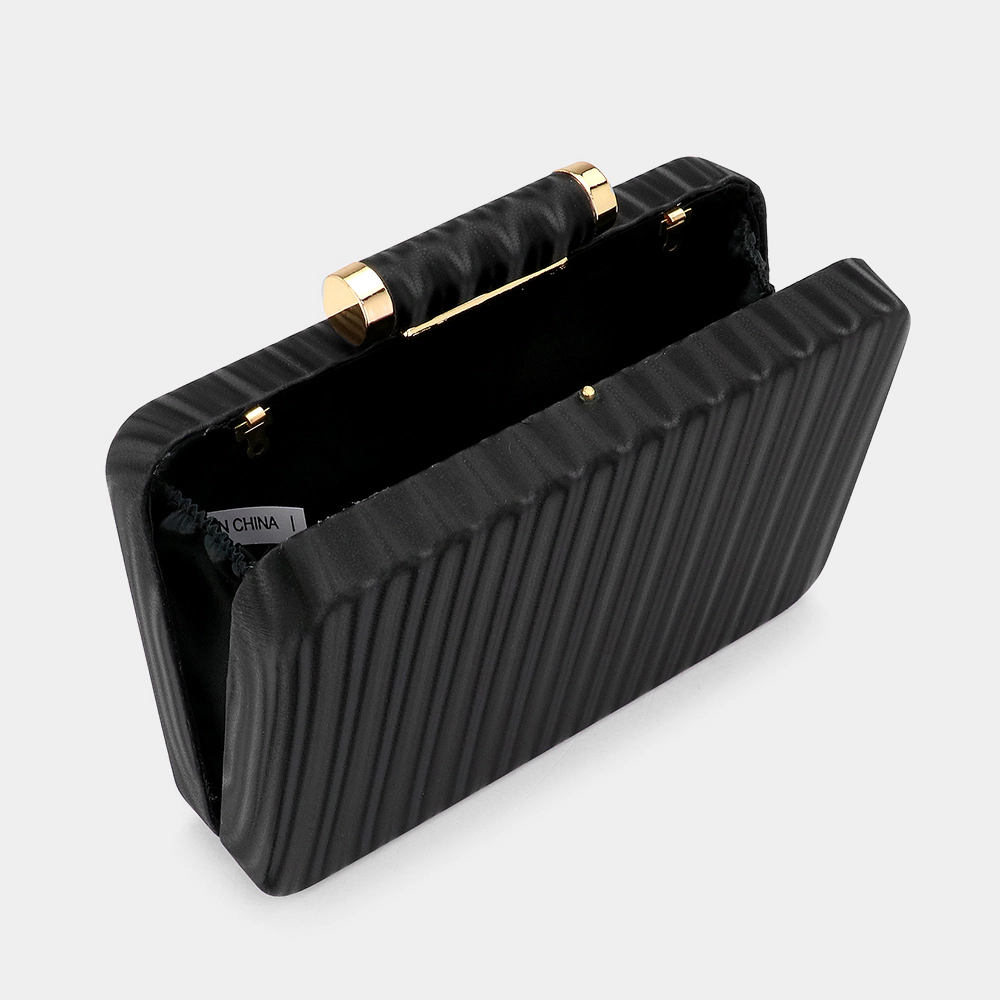 Fashnzfab Solid Embossed Clutch / Crossbody Bag