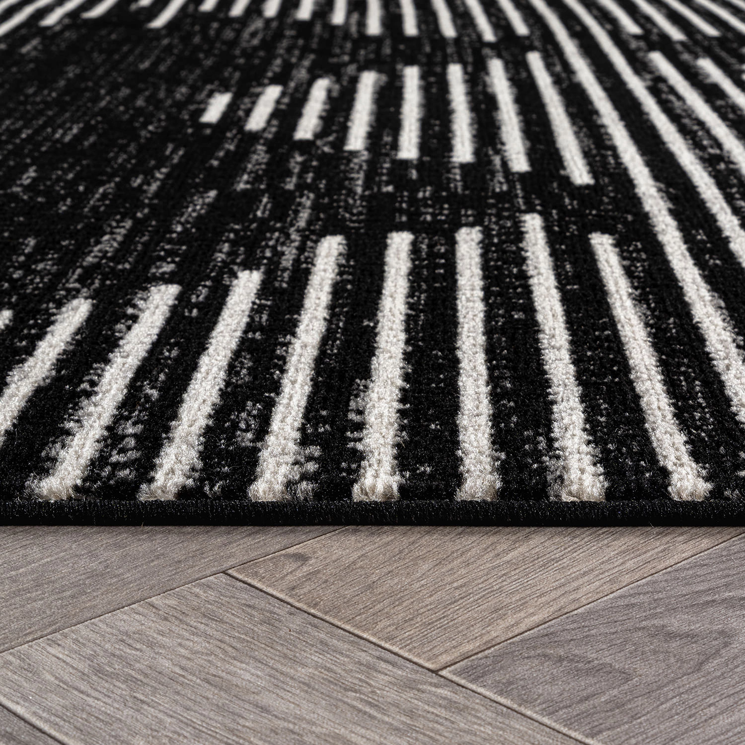 World Rug Gallery Modern Abstract Area for Living Room, Bedroom, or Entryway – Low Pile Indoor