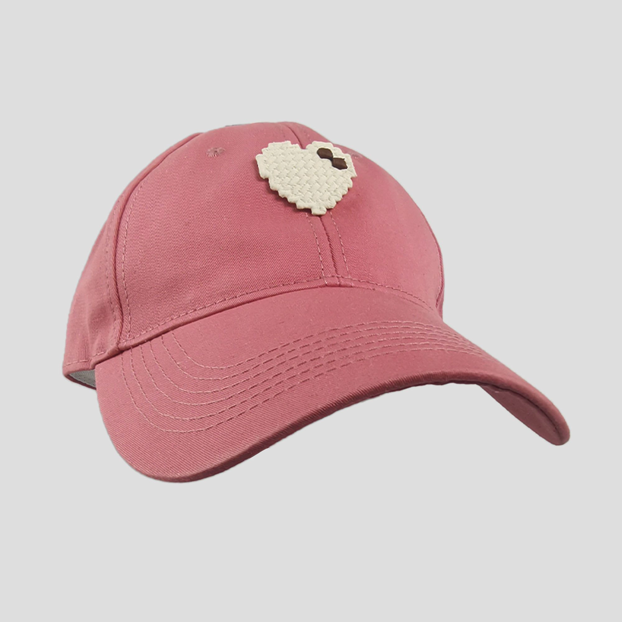 Anna-Kaci Women's Valentine Pixel Heart Wide - Brim Baseball Cap