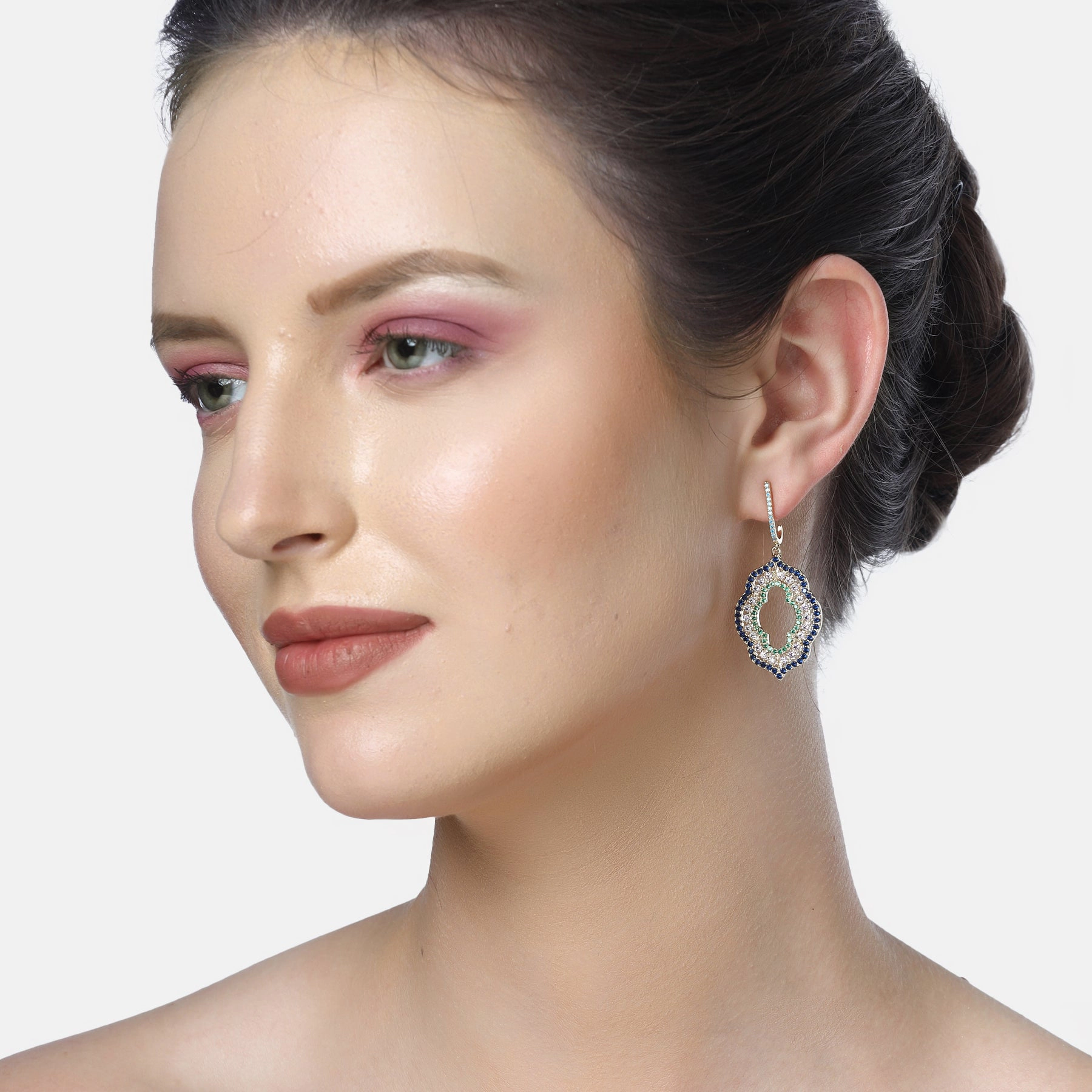 AGP PARIS Womens Diva Cloud Drop Earrings
