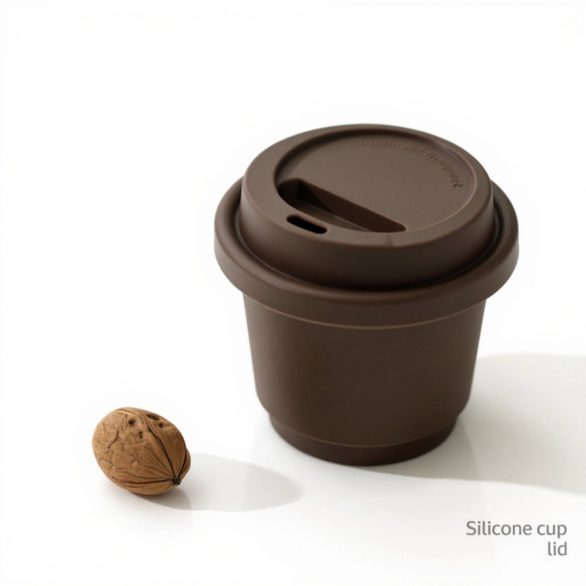 Alilang Unisex 4pcs per Set Reusable Silicone Coffee Cup Lid Spill Resistant Hot Drink Cover with Sip Opening 3.5x0.7in