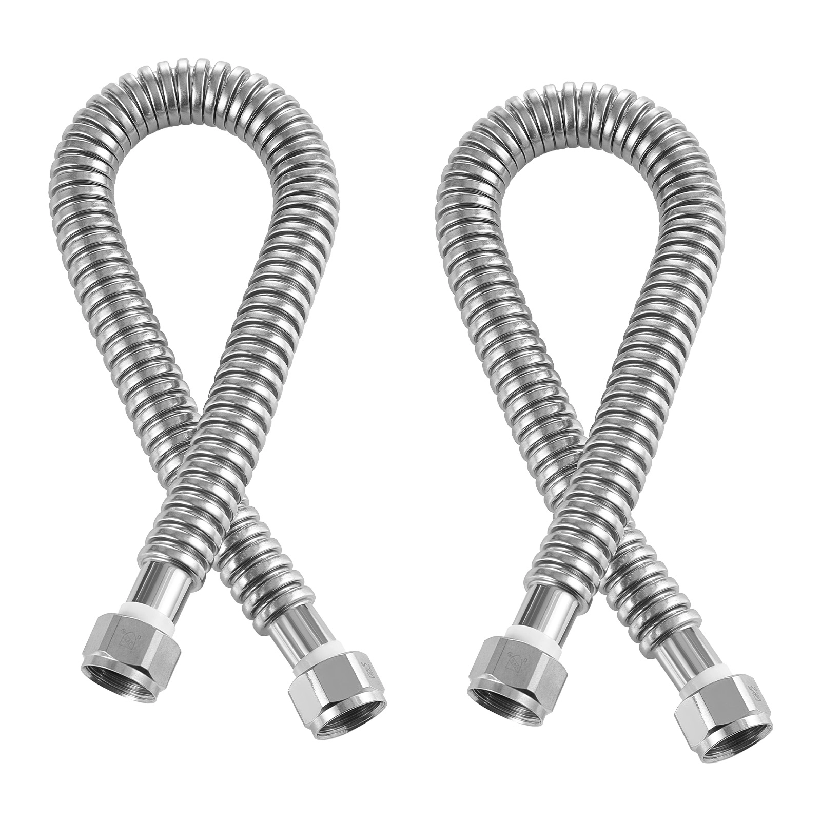 HONGGE Water Heater Kit Water Heater Flex Connector Waters Heaters Installation Kit with FIP FIP Inlet & Outlet