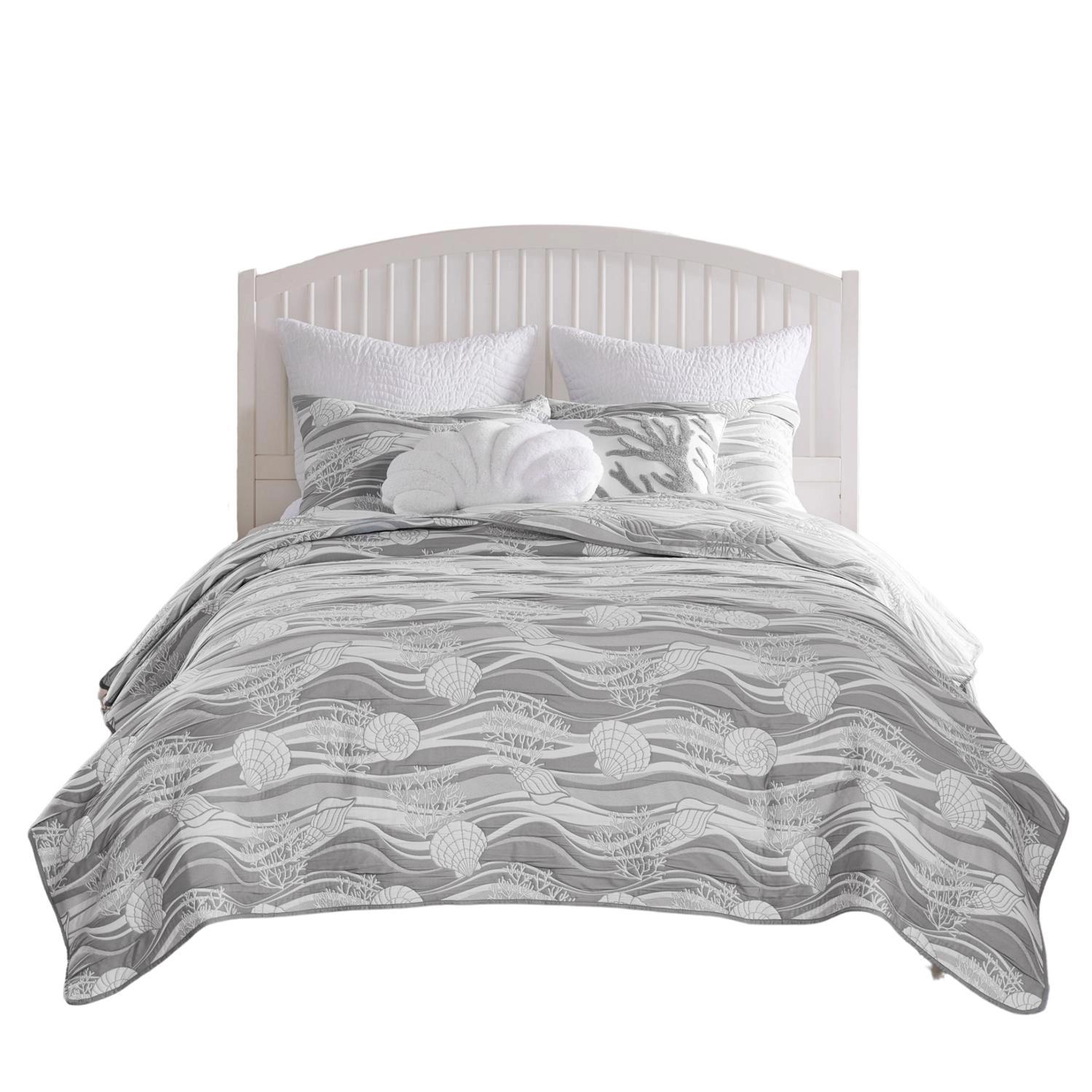 Greenland Home Fashions Dover Luxurious Modern Design Coverlet Bedding Set 2 Piece