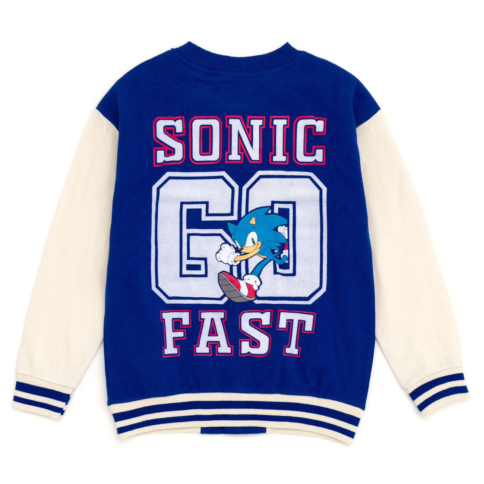 SEGA Sonic the Hedgehog Boys' Varsity Jacket and Joggers Set