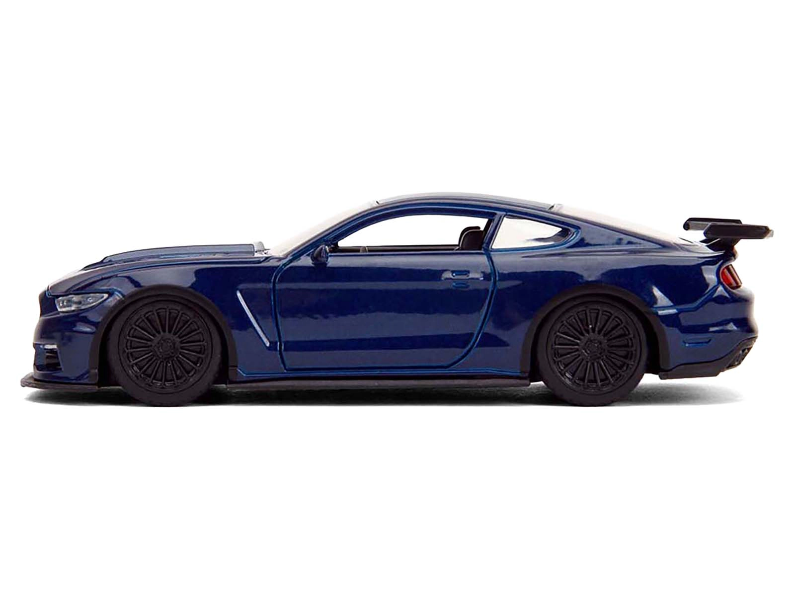 Jada 2016 Ford Mustang GT Dark Blue Metallic with White Stripe "F9" (2021) Movie "Fast & Furious" Series 1/32