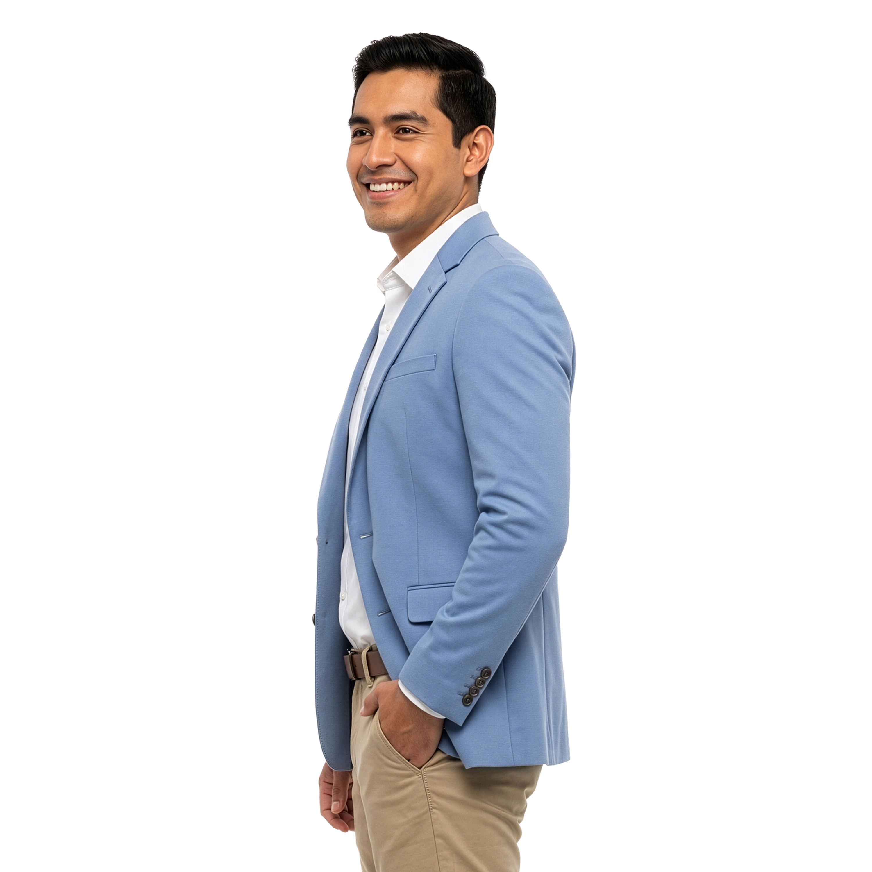ZeGarie Mens Super Stretch Knit Separates Jacket Only, Made to Move