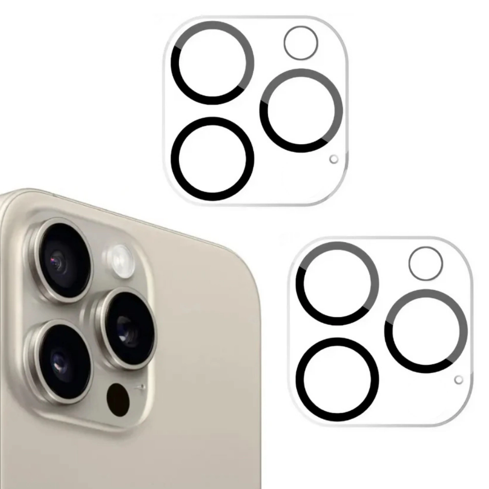 Qixxronics 2pack Camera Lens Protector for iPhone 14 Pro Max Tempered Glass Lens Cover for iPhone 14 Pro Max
