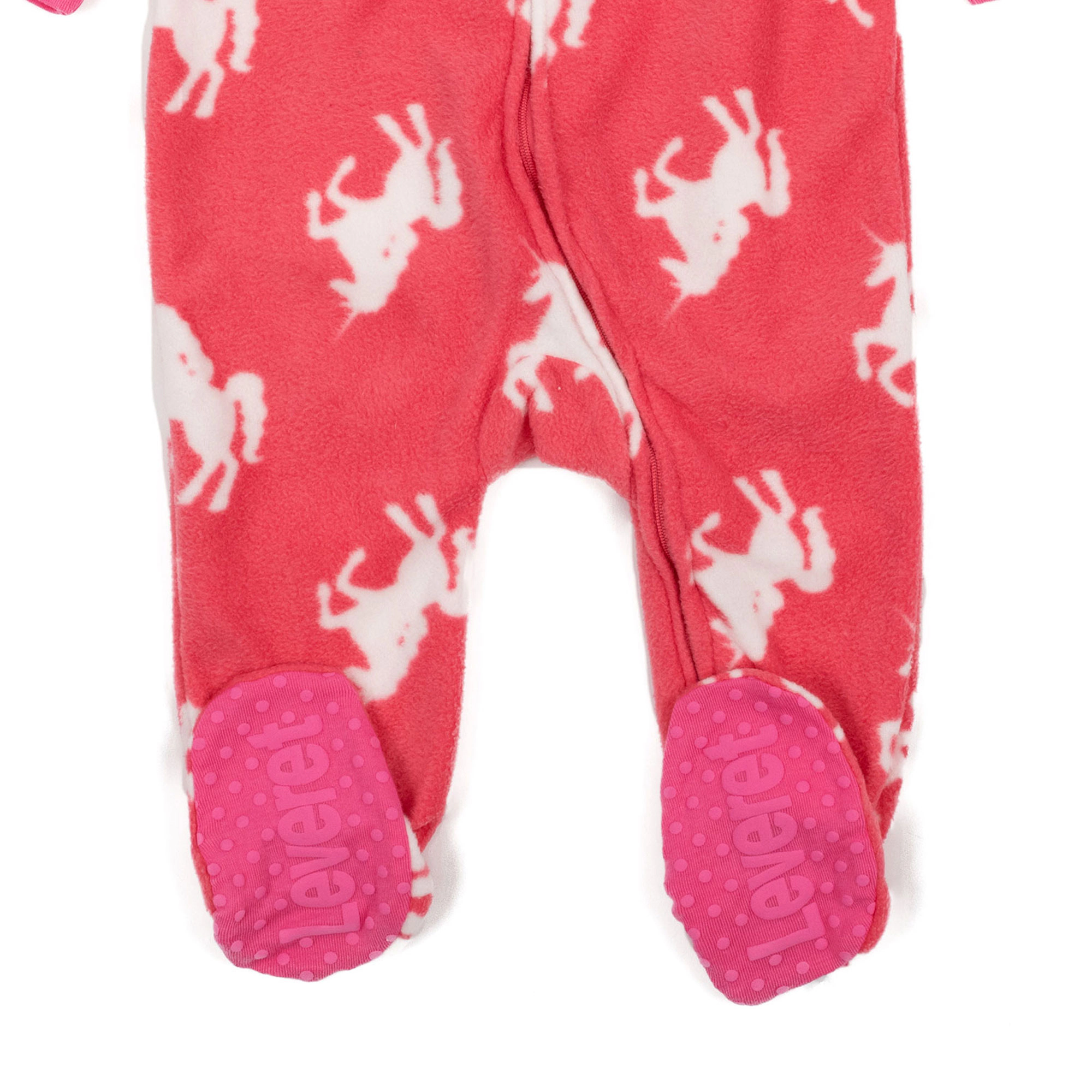 Leveret Baby/Toddler Girls Novelty Fleece Footed Pajamas