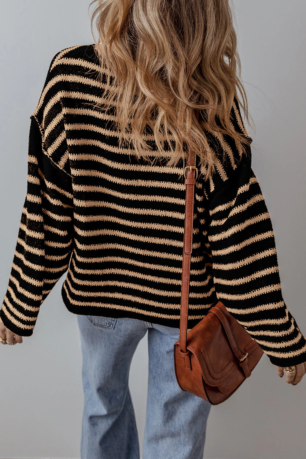 Threaded Pear Women's Wren Drop Shoulder Loose Sweater