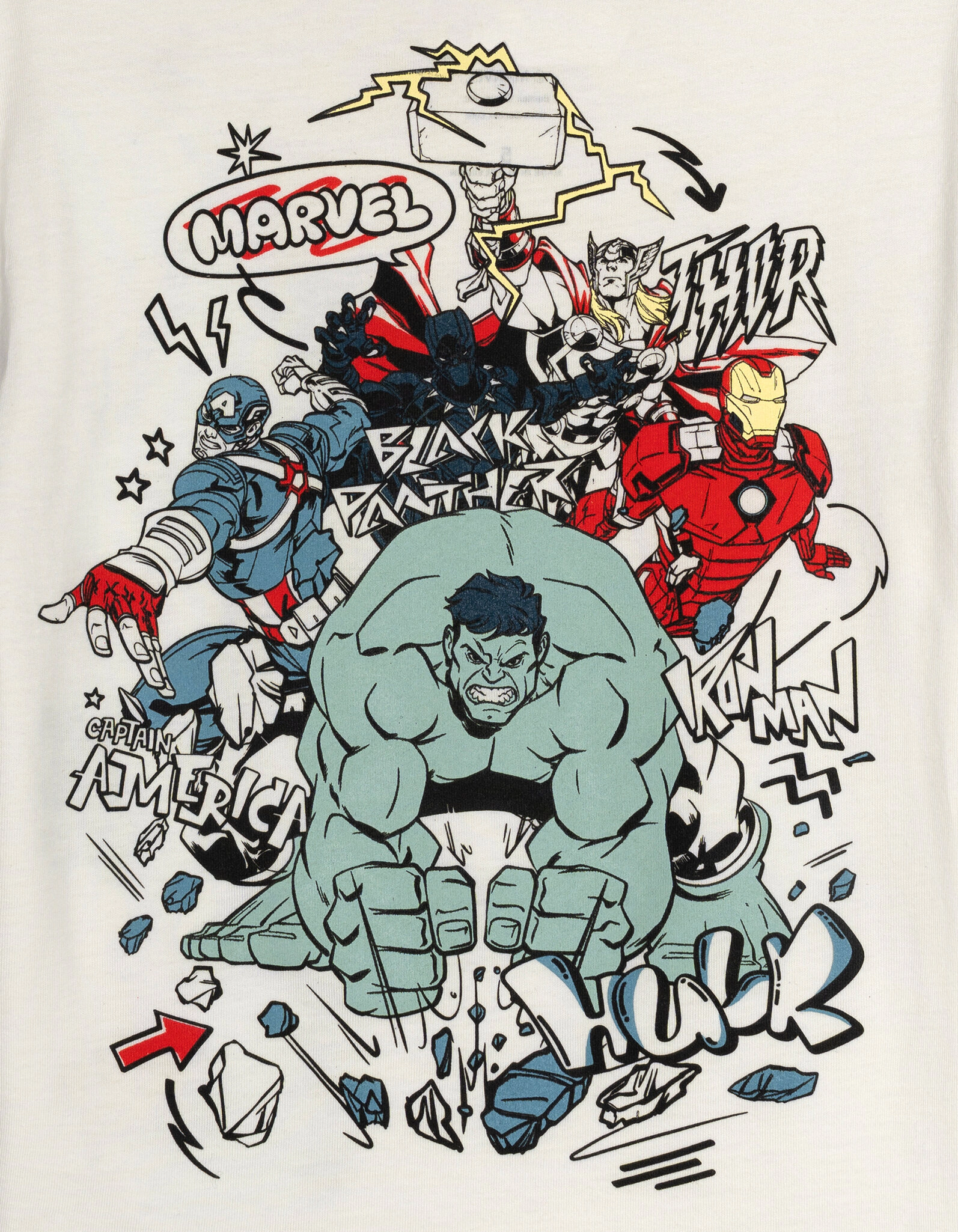 Marvel Boys' 2-Piece T-Shirt and Shorts Set