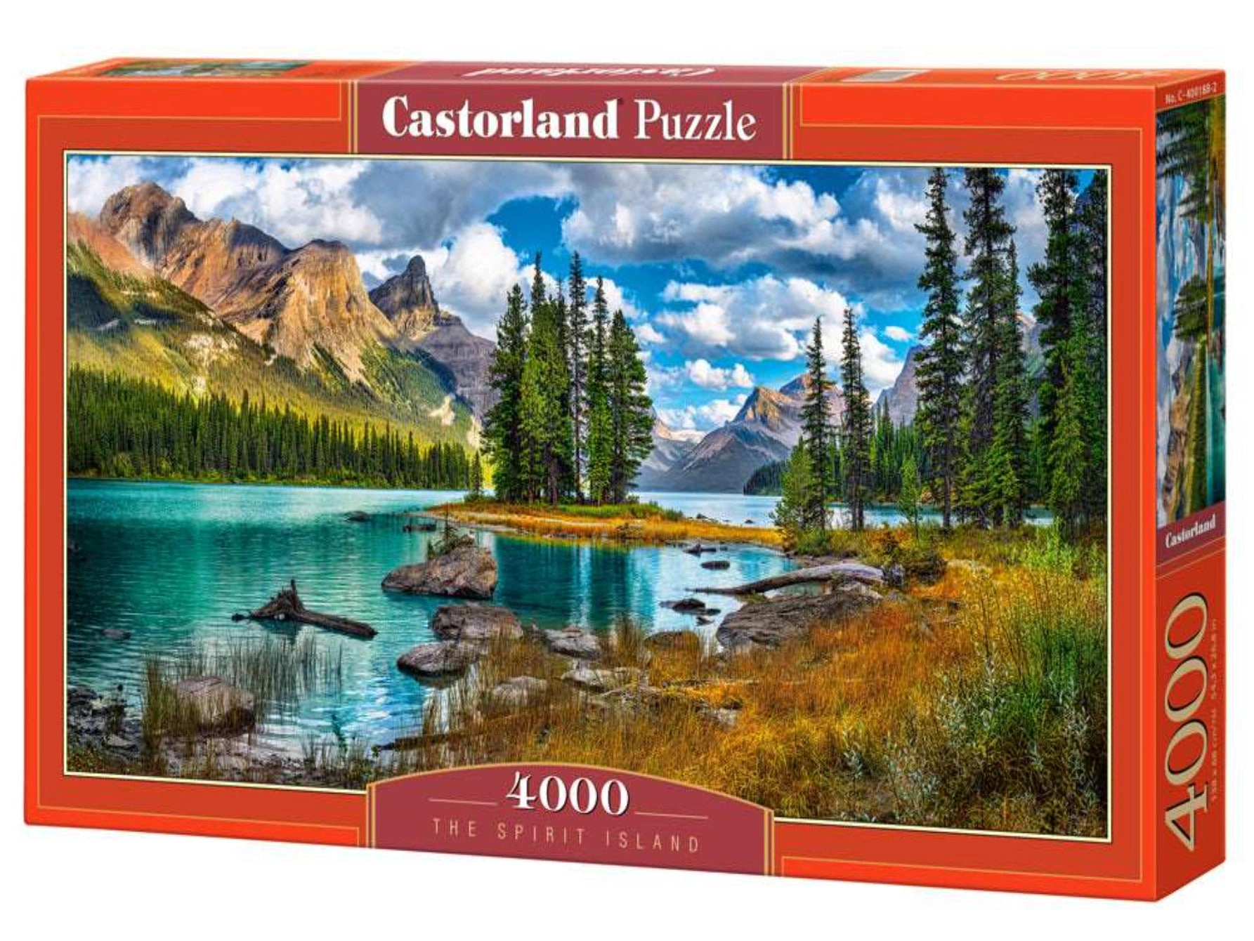 CASTORLAND 4000 Piece Jigsaw Puzzles, The Spirit Island, Landscape, Icelandic nature, C-400188-2