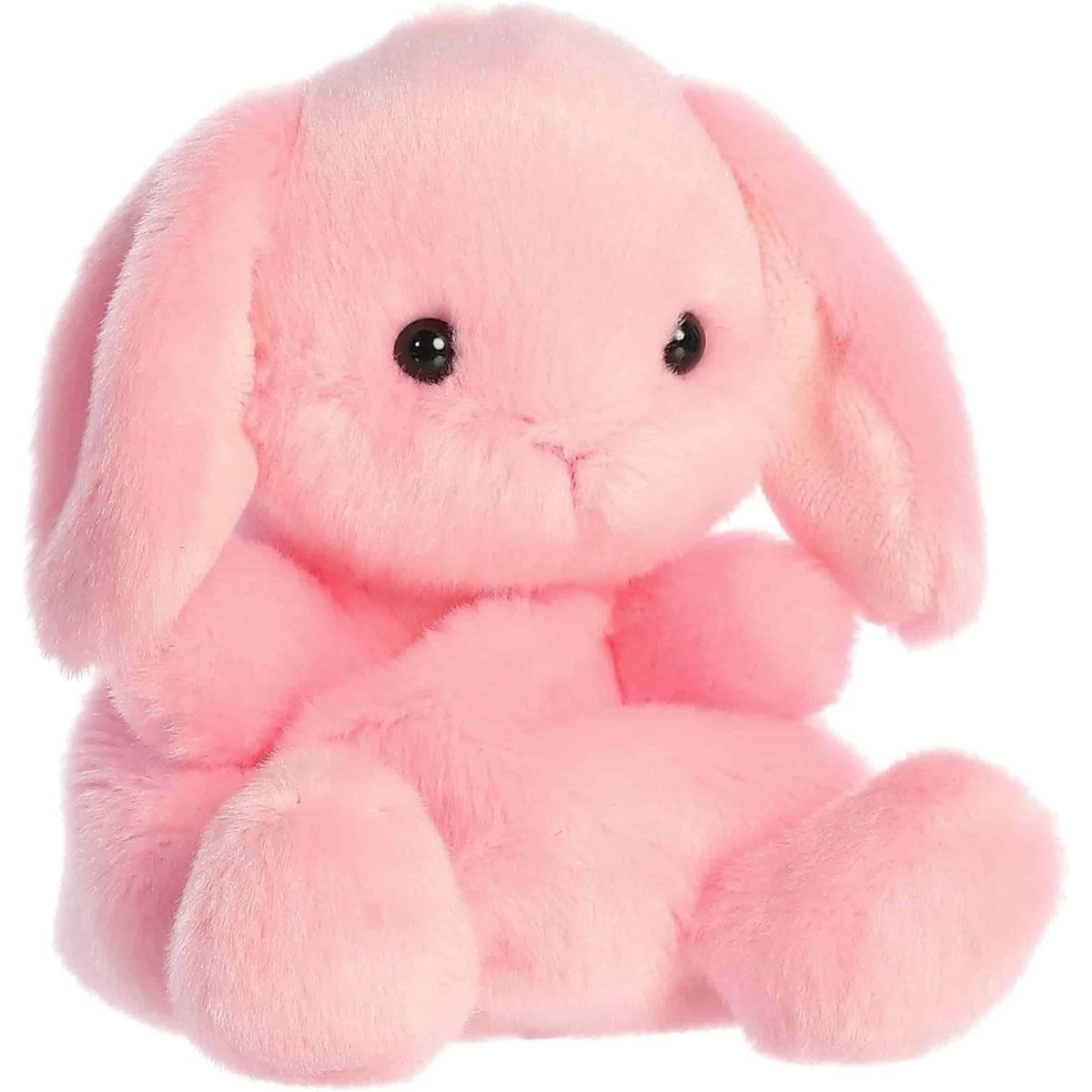 Aurora Palm Pals Petal Pink Lop Bunny 5-Inch Stuffed Animal Plush