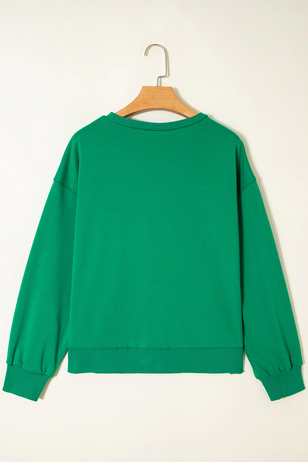 Threaded Pear Women's Luz Embroidered Christmas Holiday Sweatshirt