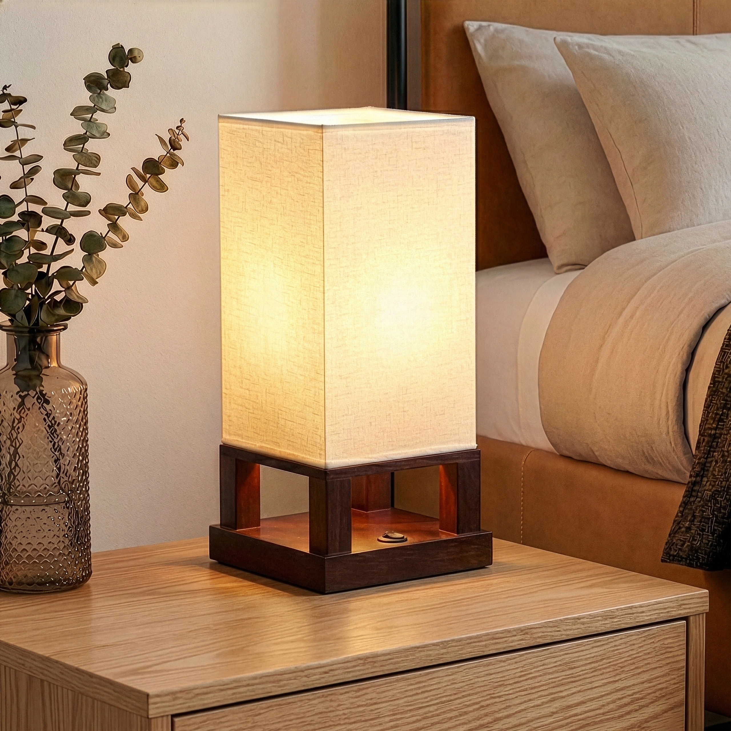 Brightech Maxwell Bedside LED Table Lamp