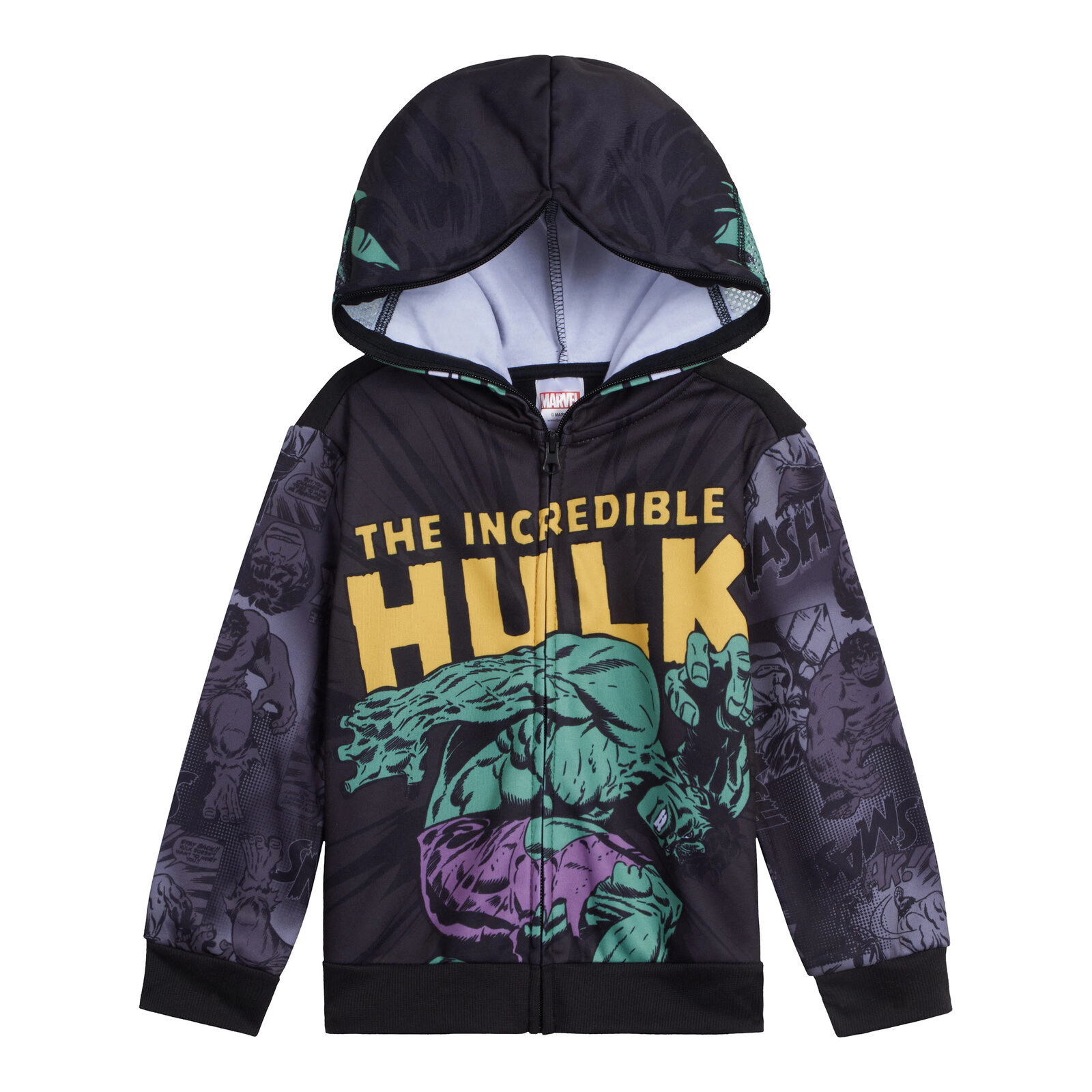 Marvel Boys' Cosplay Fleece Zip-Up Hoodie