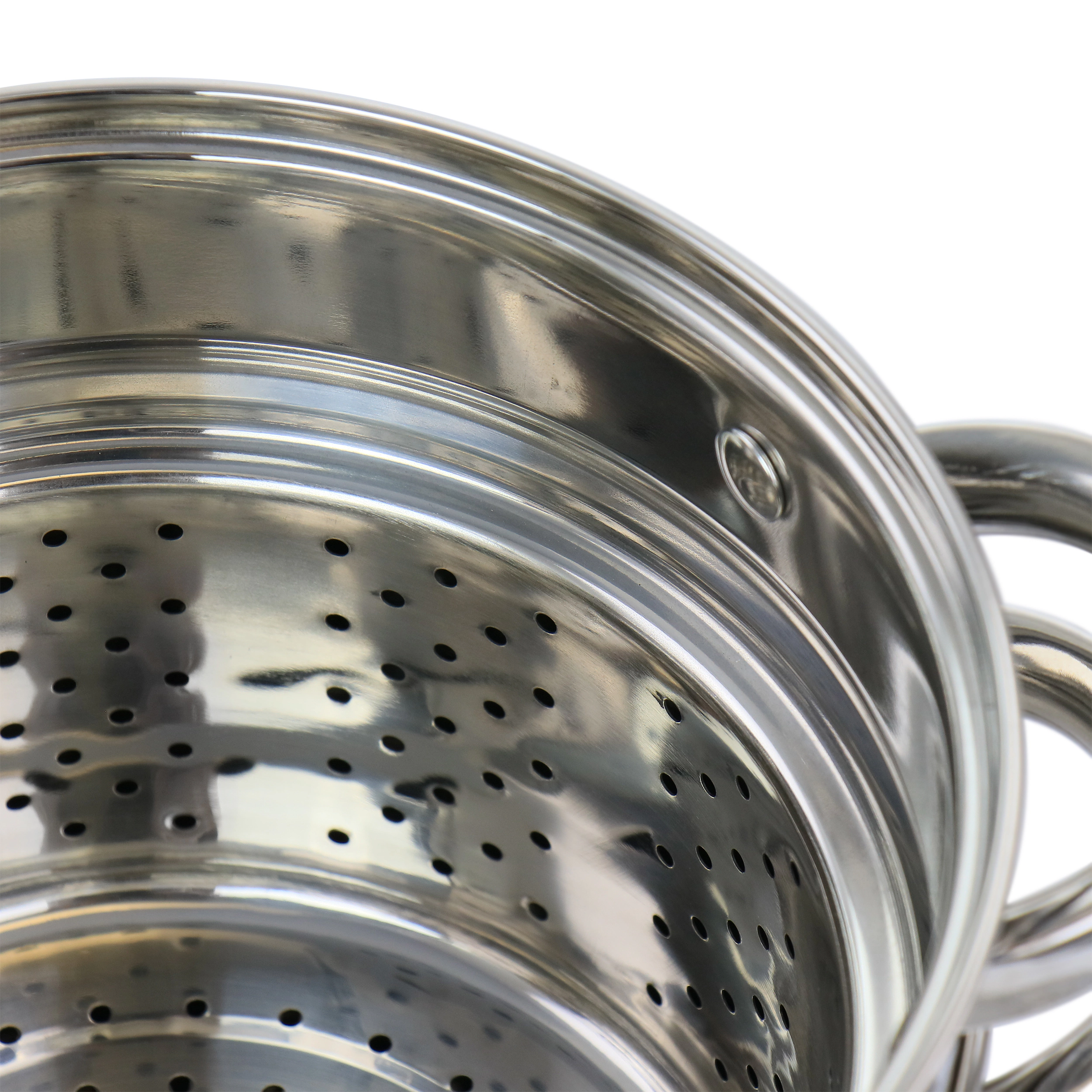 Oster Sangerfield 5 Quart Stainless Steel Pasta Pot with Steamer Insert and Basket